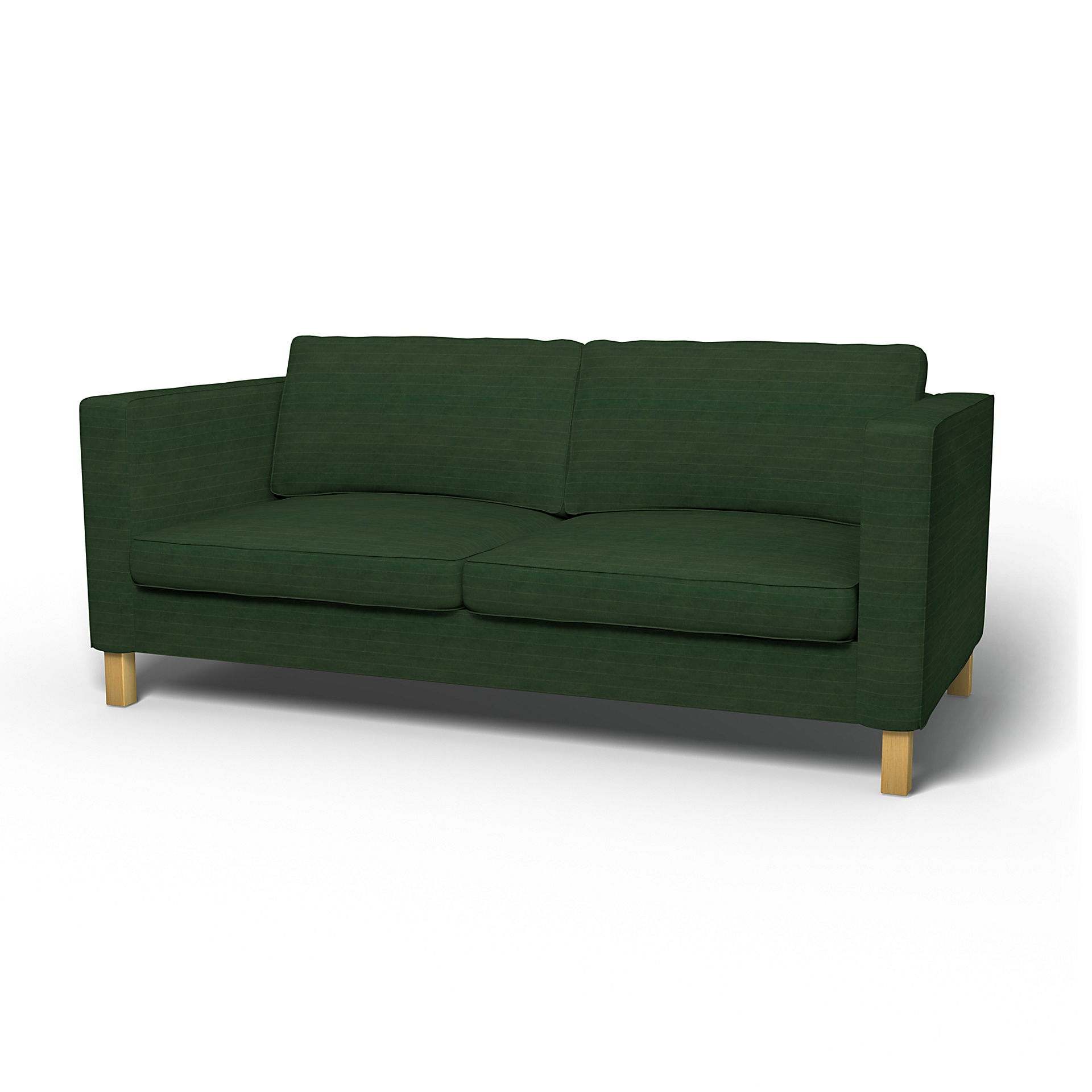 IKEA - Karlanda Sofa Bed Cover, Deep Green, BEMZ NATURE'S PALETTE COLLECTION - Bemz
