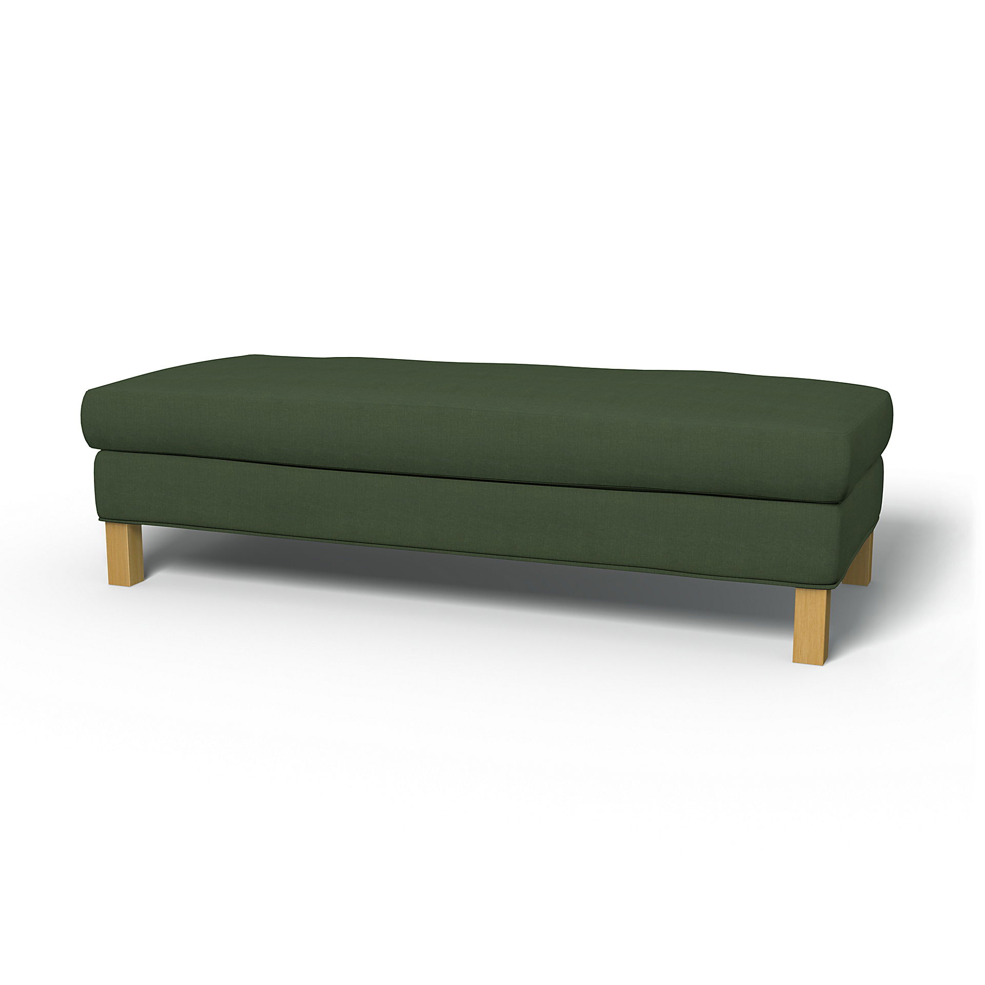 IKEA - Karlanda Bench Cover, Moss, Linen - Bemz