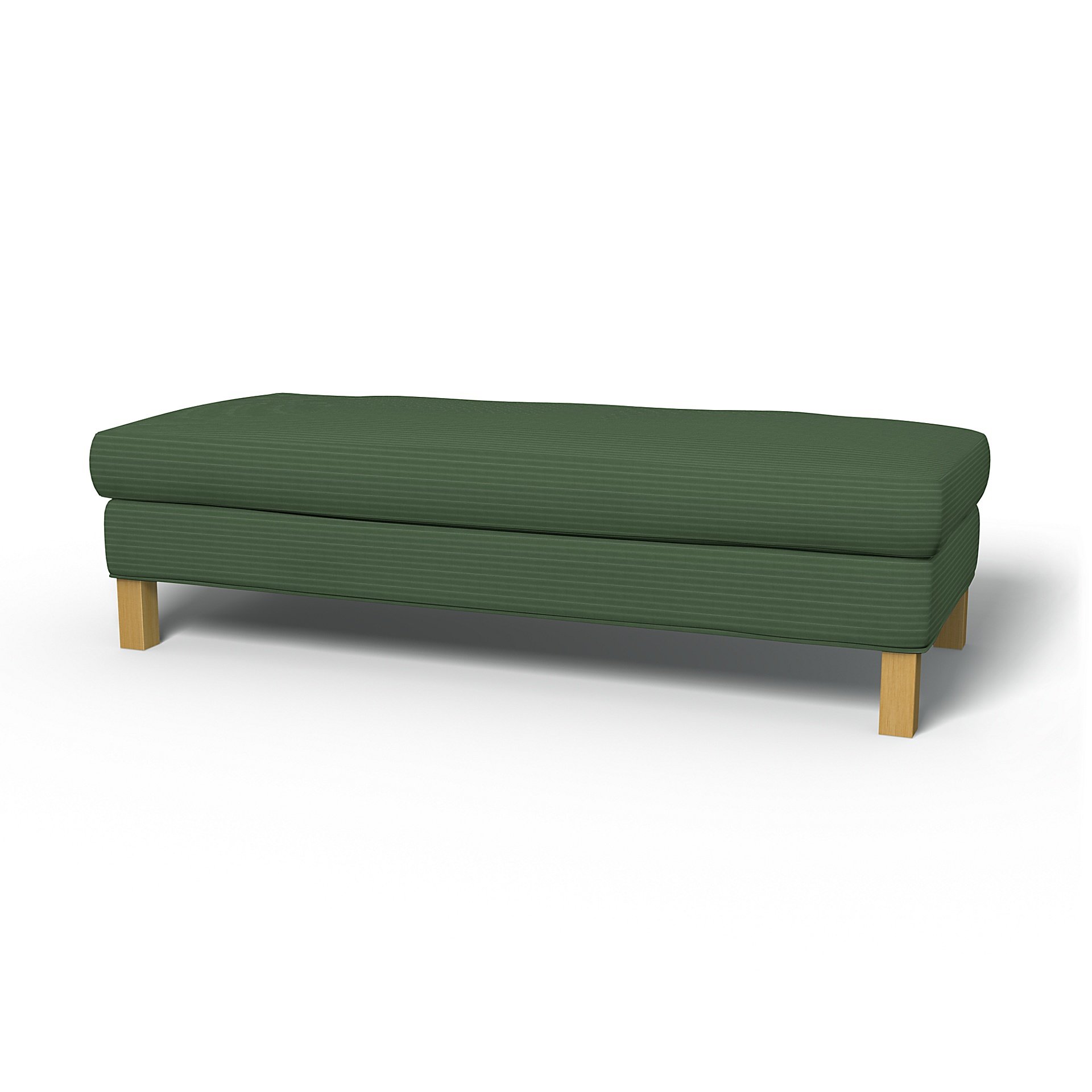 IKEA - Karlanda Bench Cover, Palm Green, Corduroy - Bemz