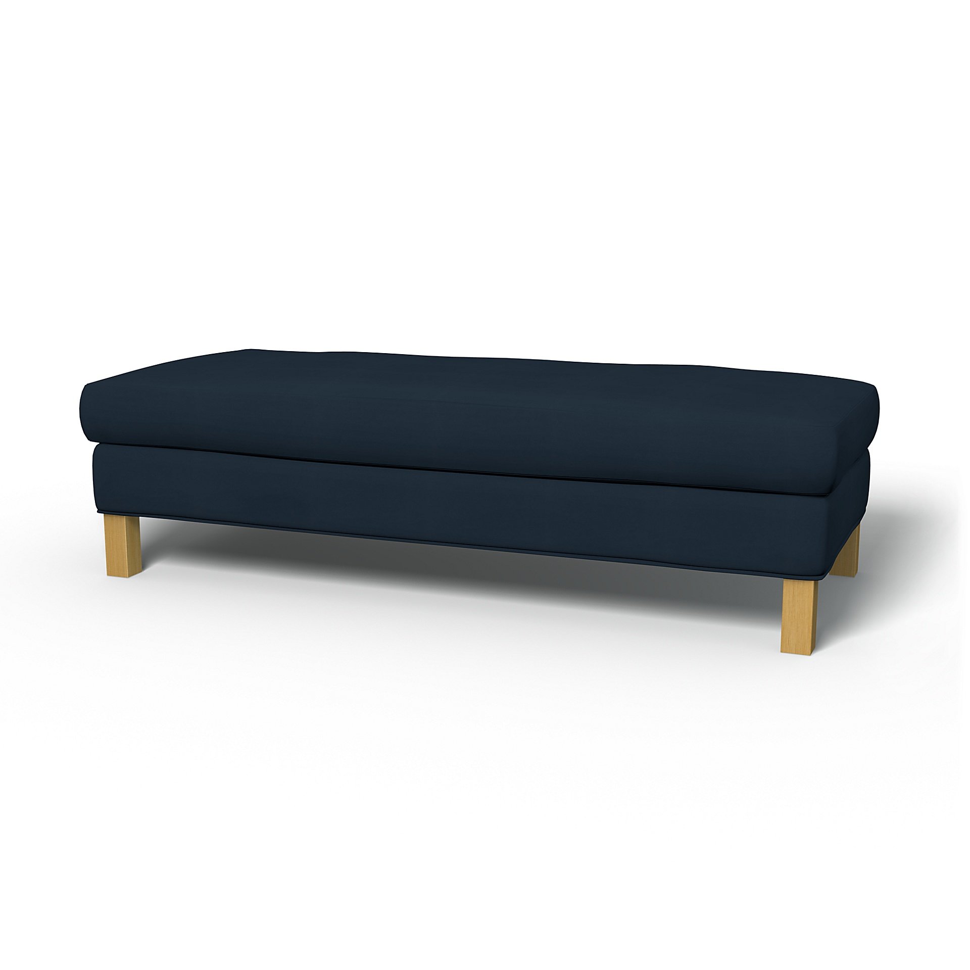 IKEA - Karlanda Bench Cover, Navy Blue, Cotton - Bemz