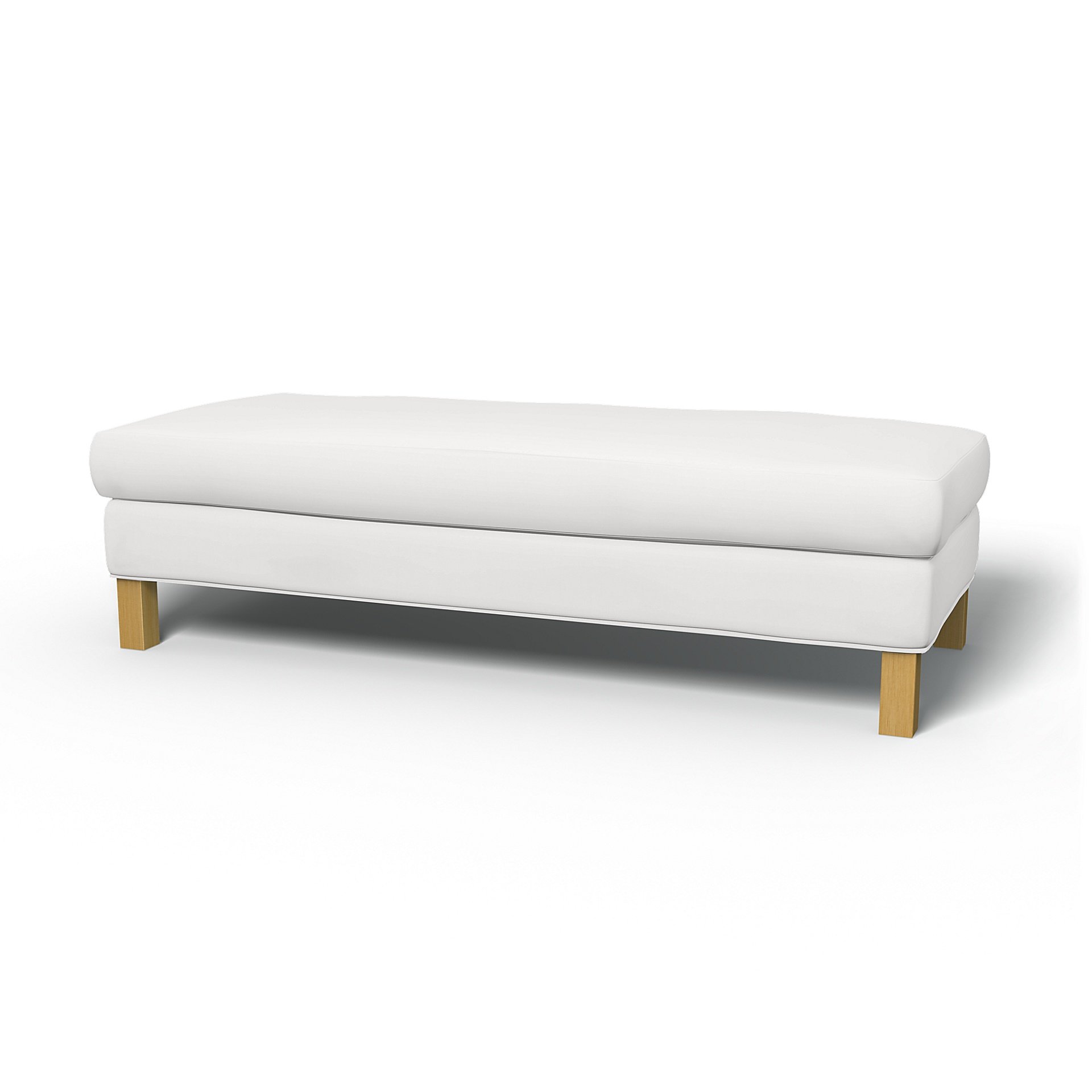 IKEA - Karlanda Bench Cover, Absolute White, Cotton - Bemz