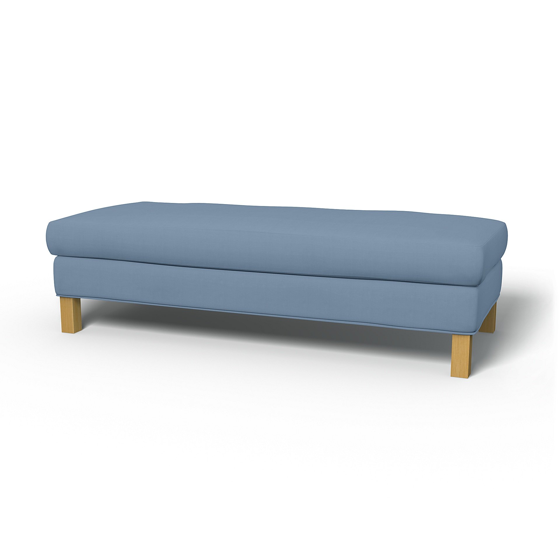 IKEA - Karlanda Bench Cover, Dusty Blue, Cotton - Bemz