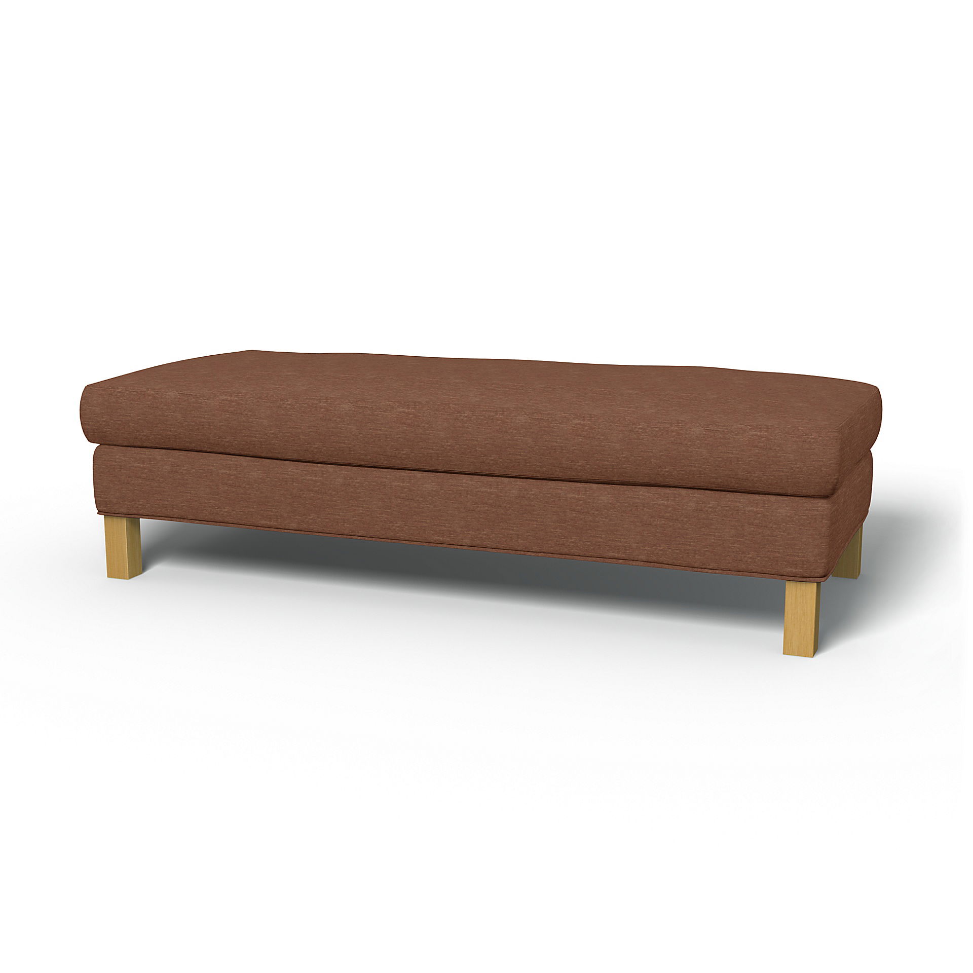 IKEA - Karlanda Bench Cover, Vintage Rose, Velvet - Bemz