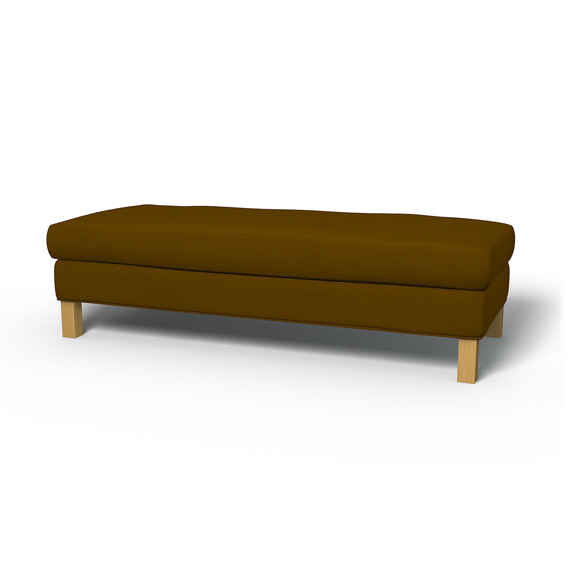 IKEA - Karlanda Bench Cover, Turmeric, Velvet - Bemz