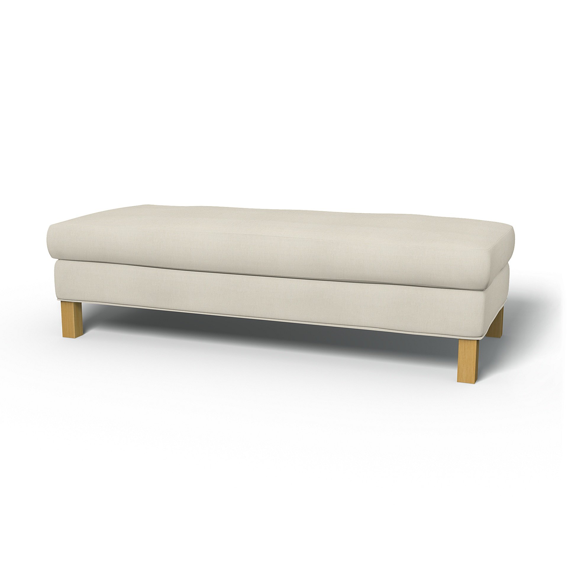 IKEA - Karlanda Bench Cover, Unbleached, Linen - Bemz