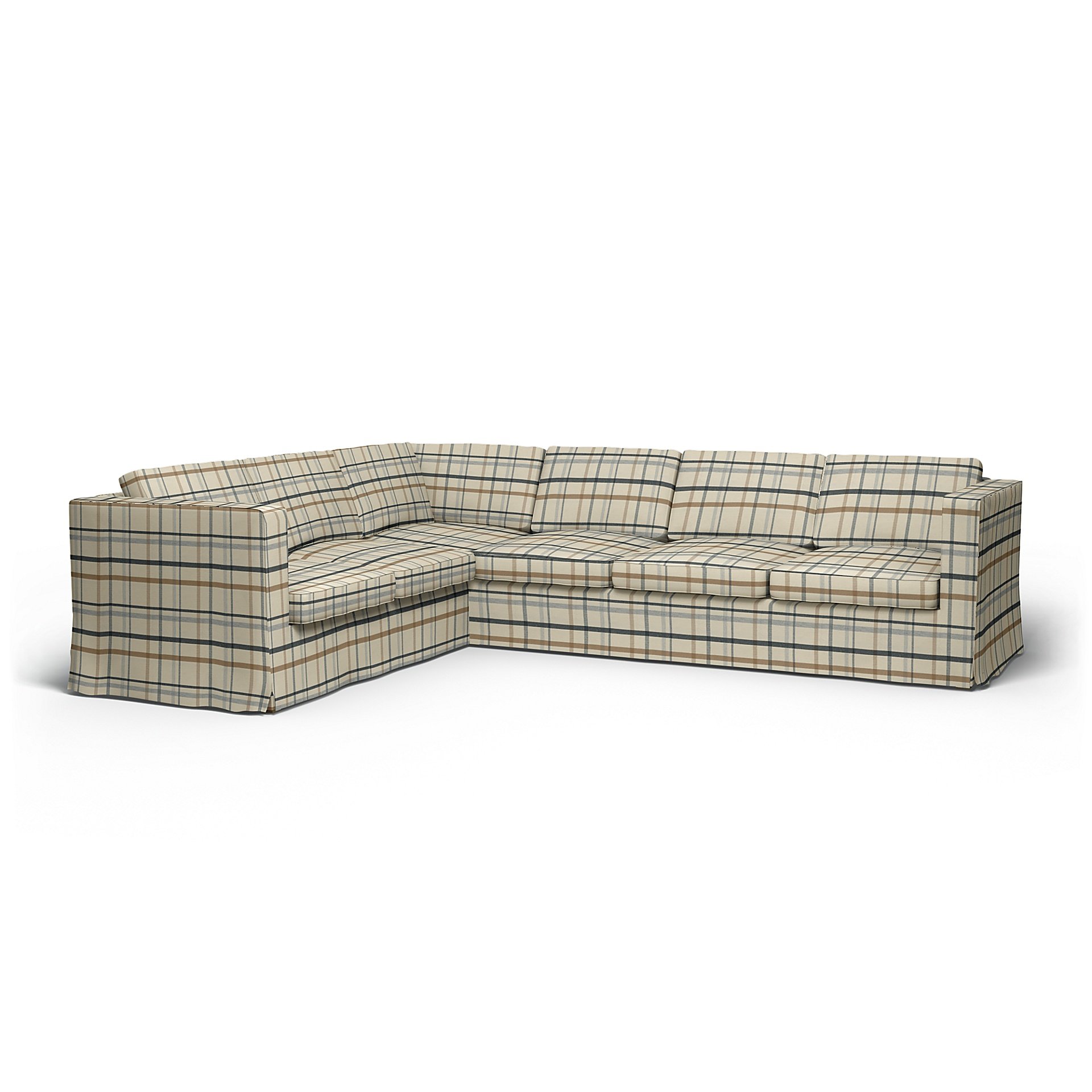 IKEA - Karlanda Corner Sofa Cover (2+3), Fawn Brown, Wool - Bemz