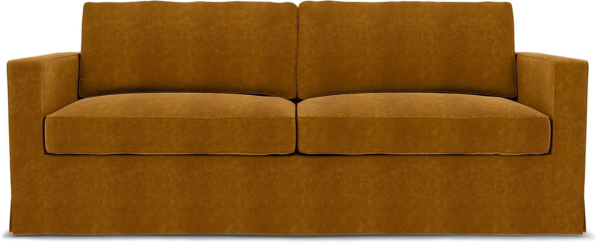 IKEA - Karlstad 3 Seater Sofa Cover, Gold, BEMZ NATURE'S PALETTE COLLECTION - Bemz