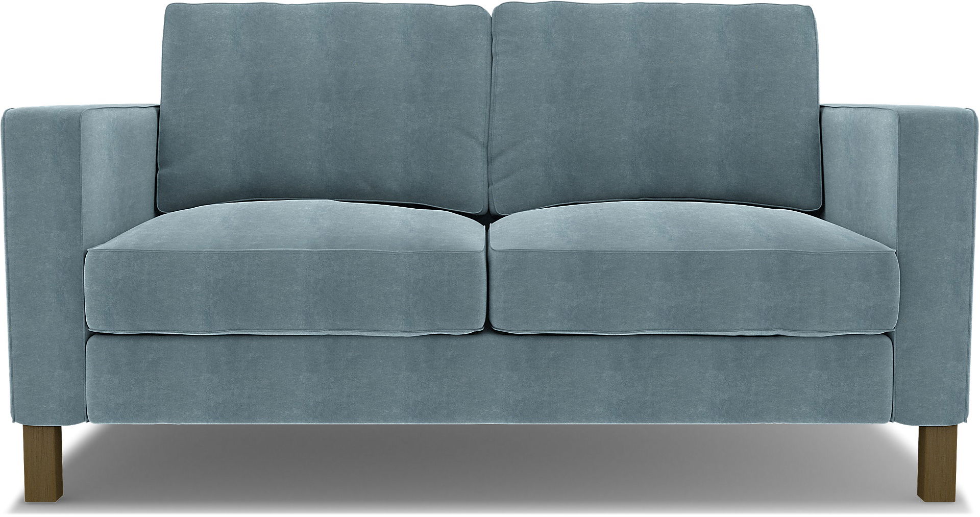 IKEA - Karlstad 2 Seater Sofa Cover, Air Blue, BEMZ NATURE'S PALETTE COLLECTION - Bemz