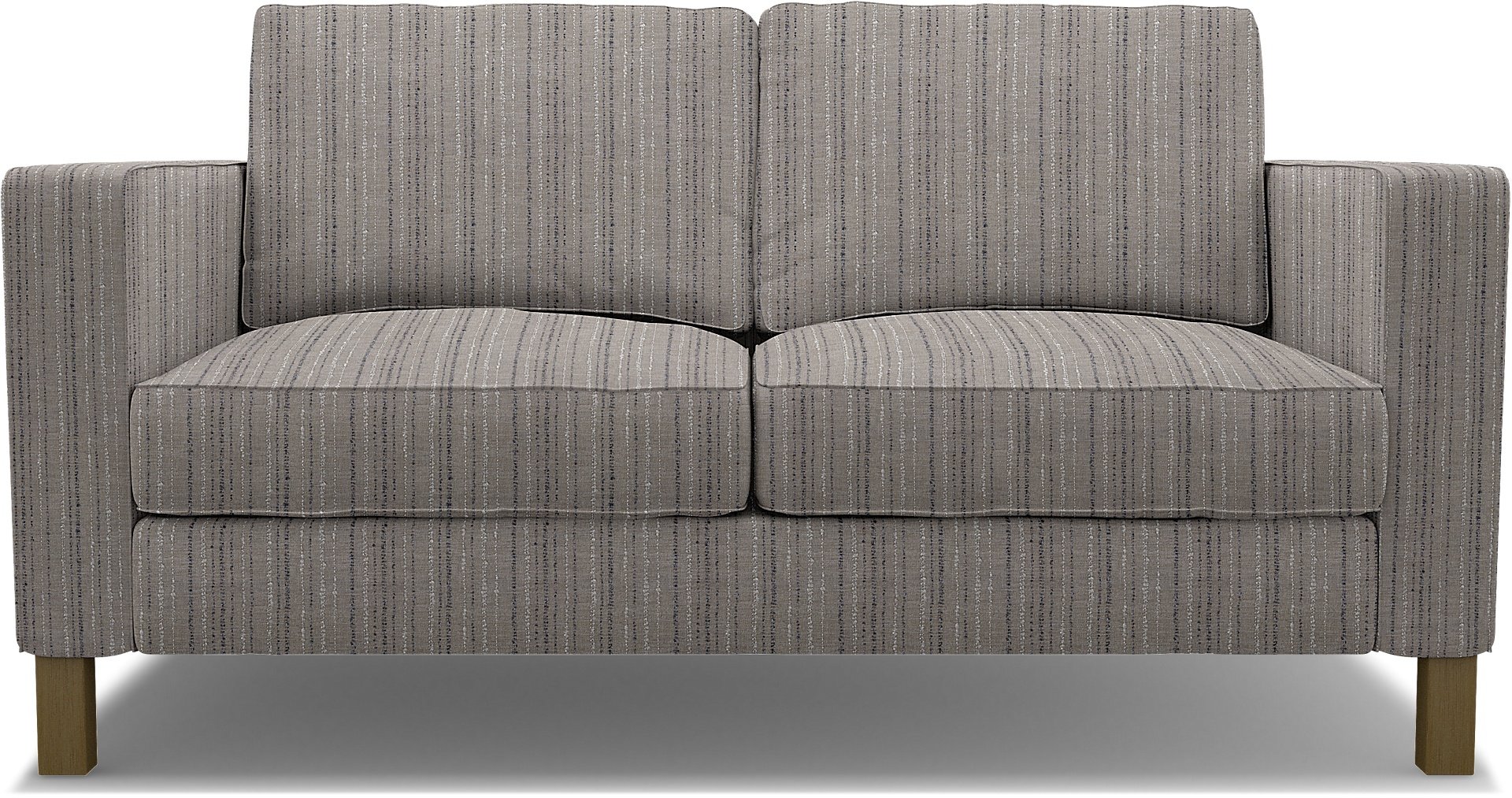 IKEA - Karlstad 2 Seater Sofa Cover, , Boucle & Texture - Bemz