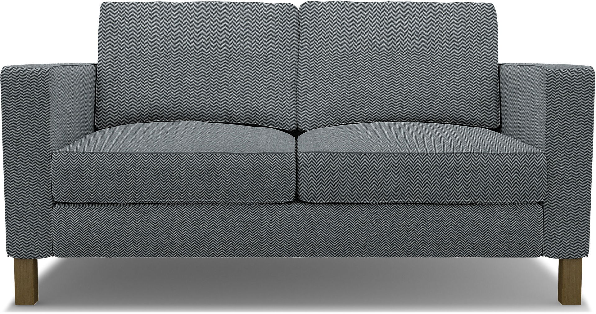 IKEA - Karlstad 2 Seater Sofa Cover, Denim, Cotton - Bemz