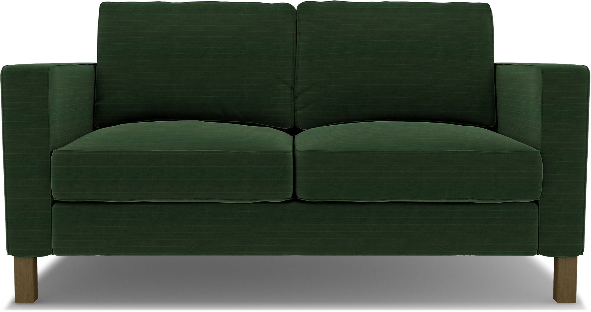 IKEA - Karlstad 2 Seater Sofa Cover, Deep Green, BEMZ NATURE'S PALETTE COLLECTION - Bemz