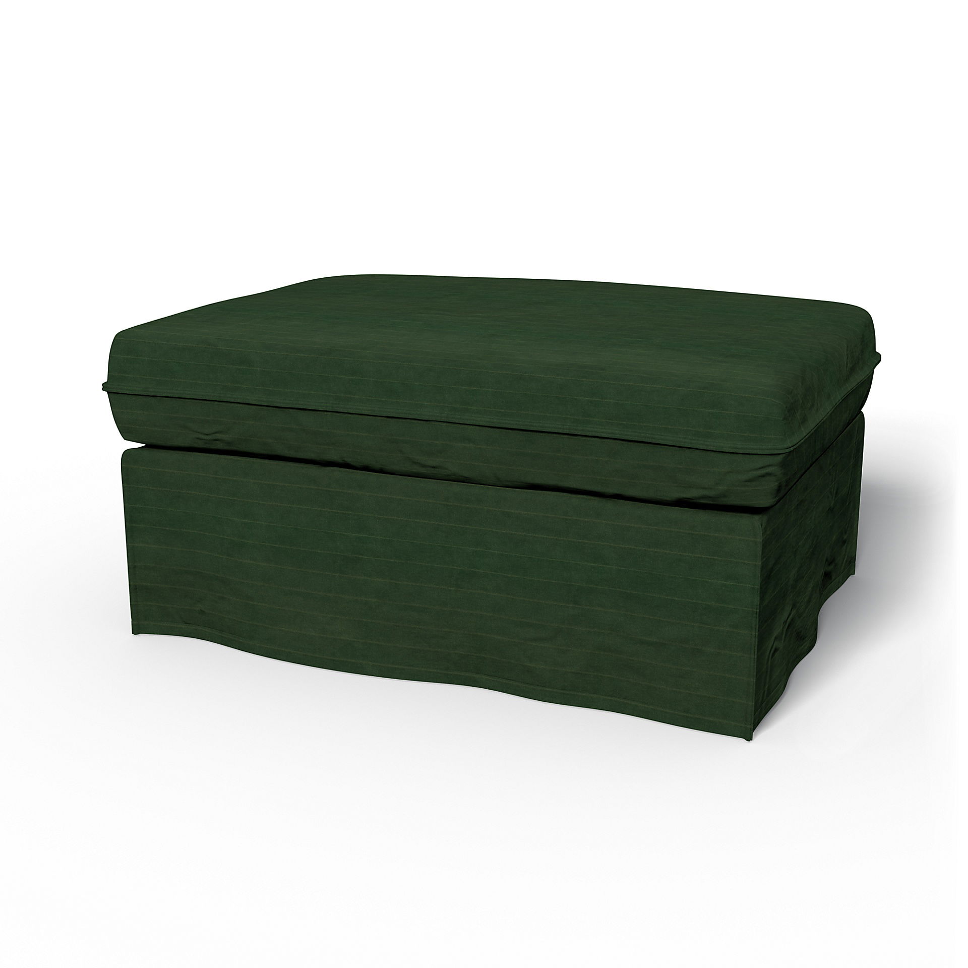 IKEA - Överdrag till Karlstad fotpall, Deep Green, BEMZ NATURES’ PALETTE COLLECTION - Bemz