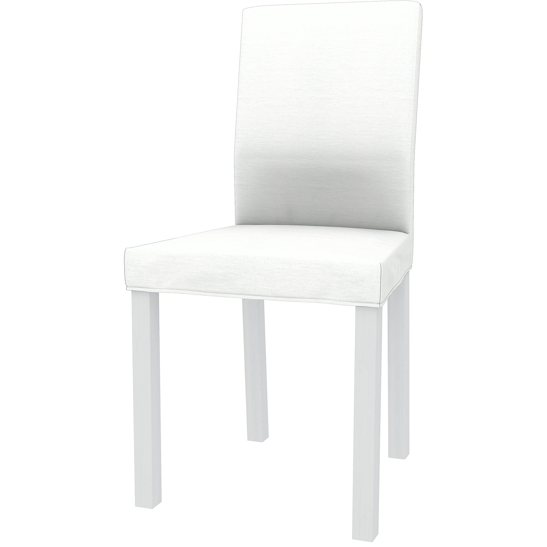 IKEA - KATTIL DINING CHAIR COVER, White, Linen - Bemz