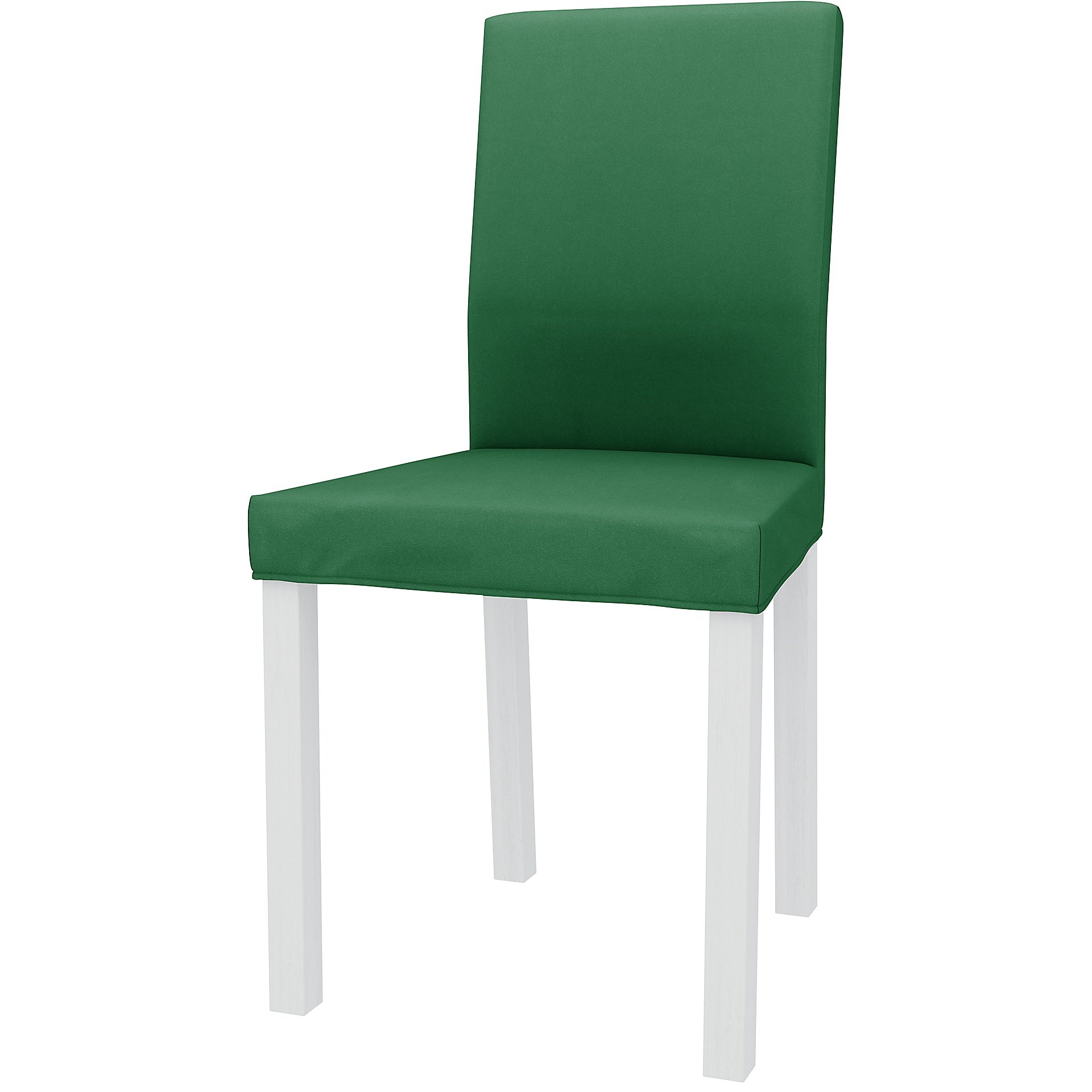 IKEA - KATTIL DINING CHAIR COVER, Abundant Green, Velvet - Bemz