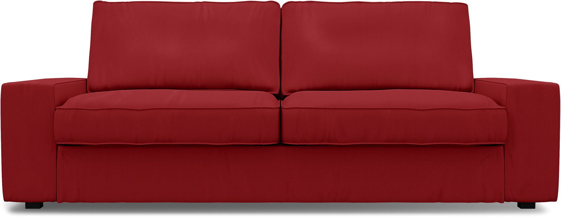 IKEA - Överdrag till Kivik 3-sitssoffa, Scarlet Red, Bomull - Bemz