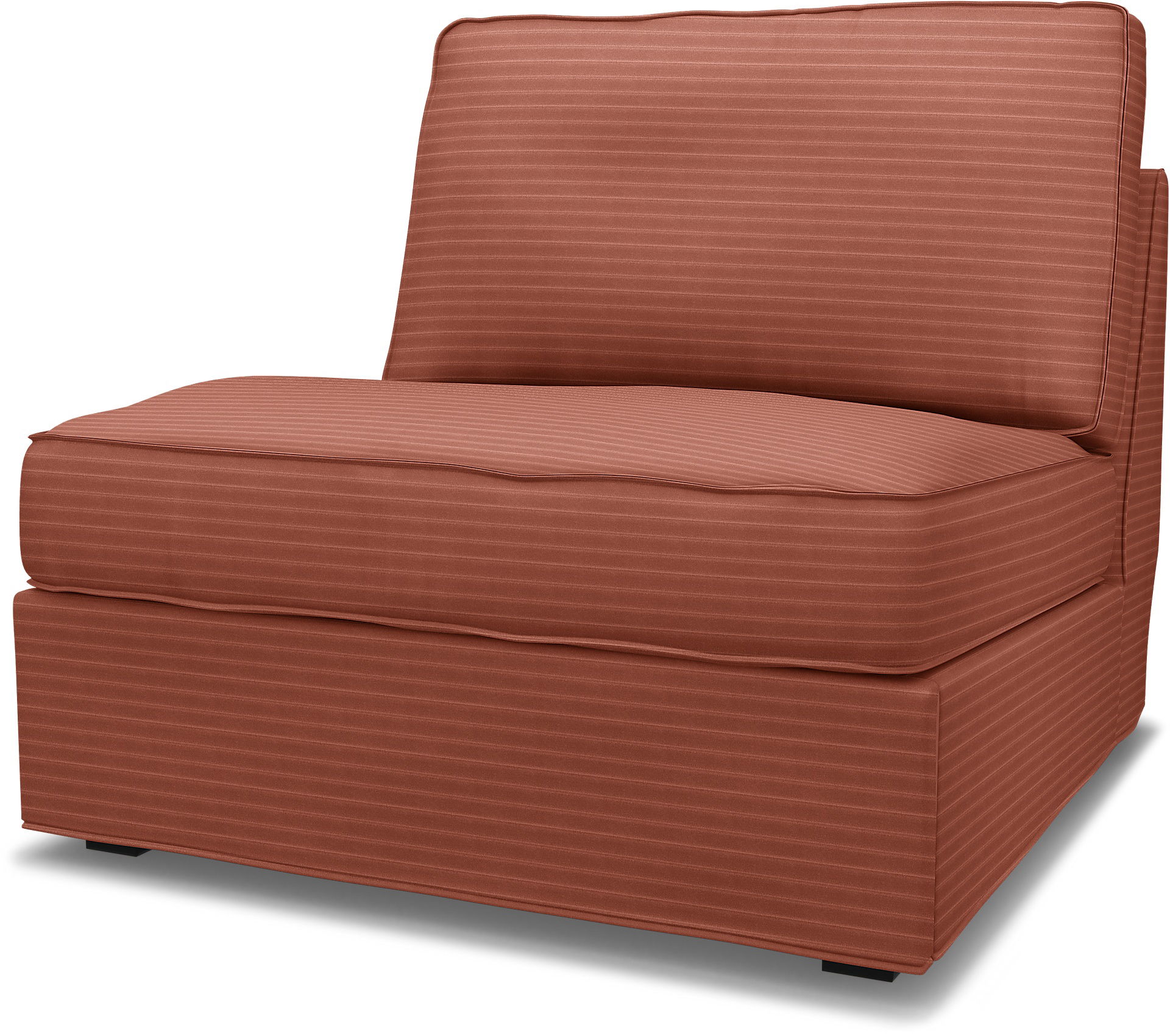 IKEA - Kivik 1 Seater Sofa bed cover, Retro Pink, Corduroy - Bemz