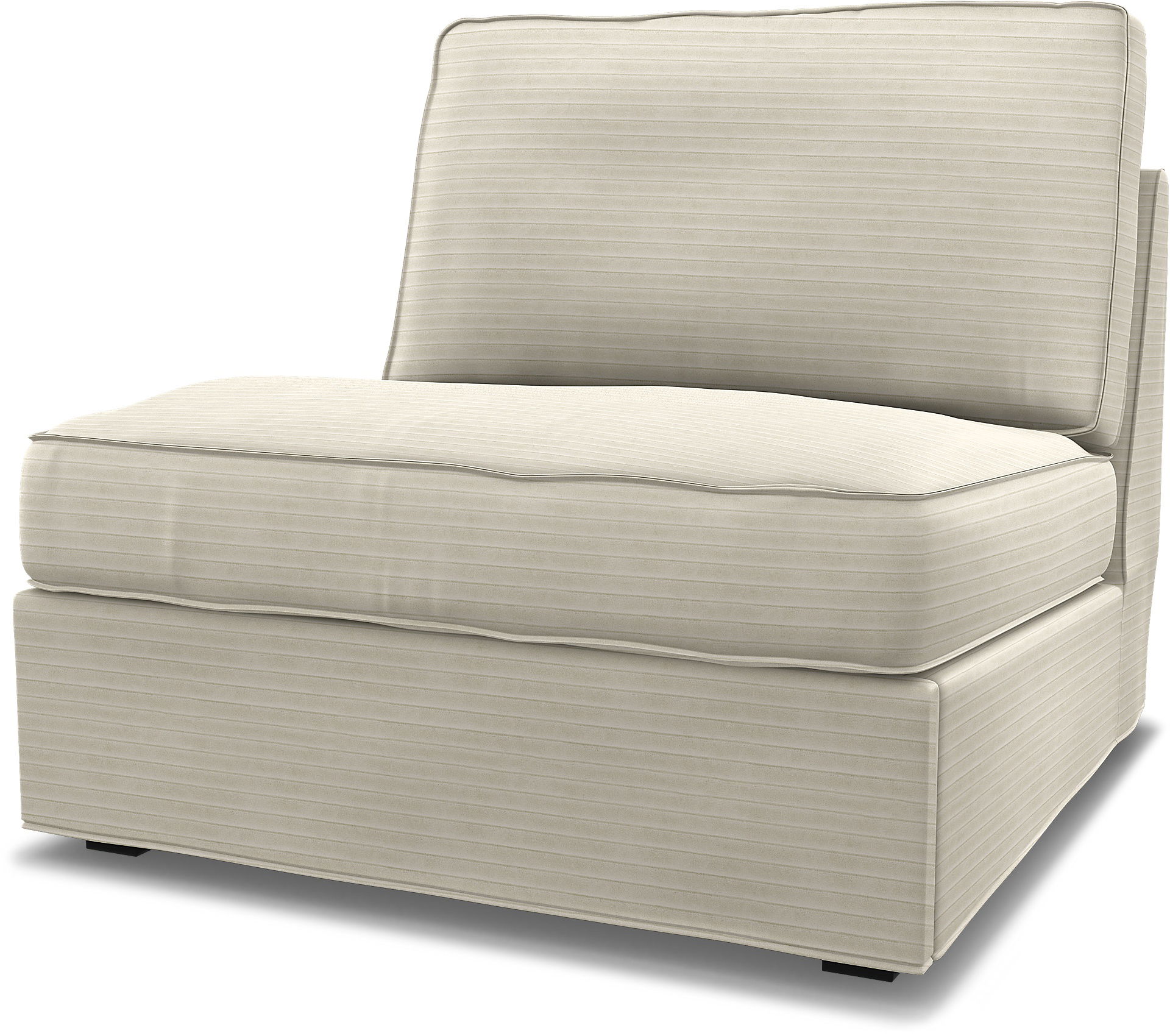 IKEA - Kivik 1 Seater Sofa bed cover, Tofu, Corduroy - Bemz