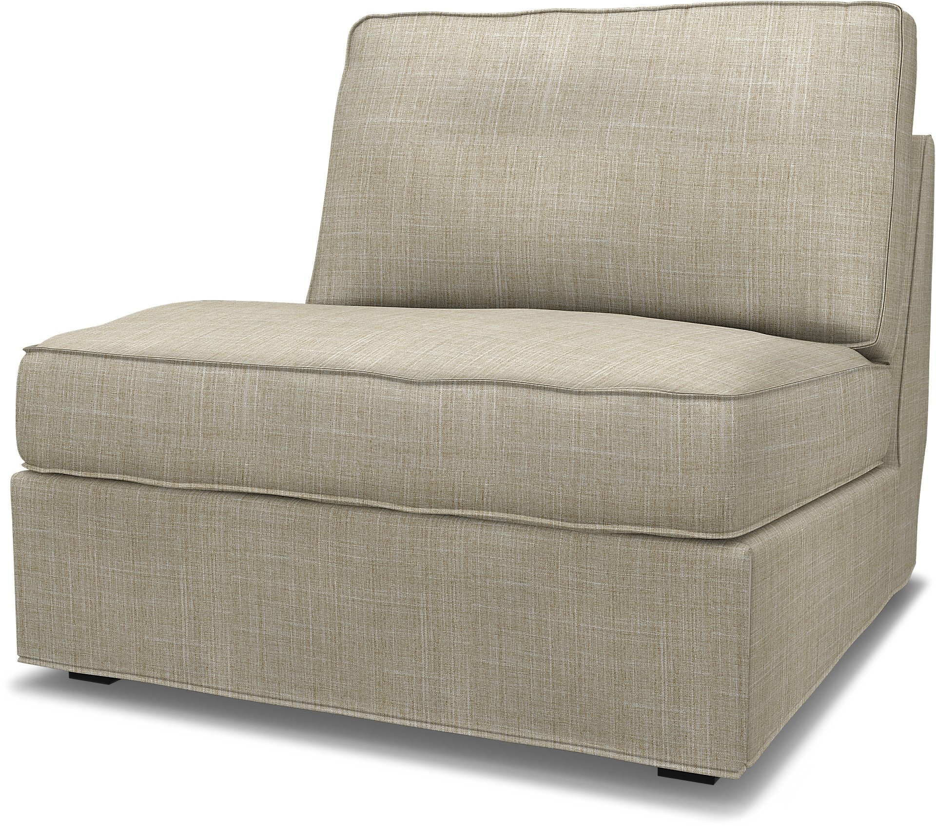 IKEA - Kivik 1 seater sofa bed, Sand Beige, Boucle & Texture - Bemz