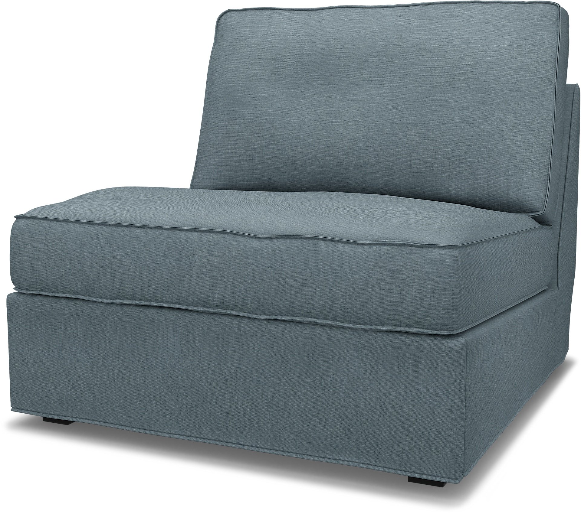 IKEA - Kivik 1 seater sofa bed, Dusk, Linen - Bemz
