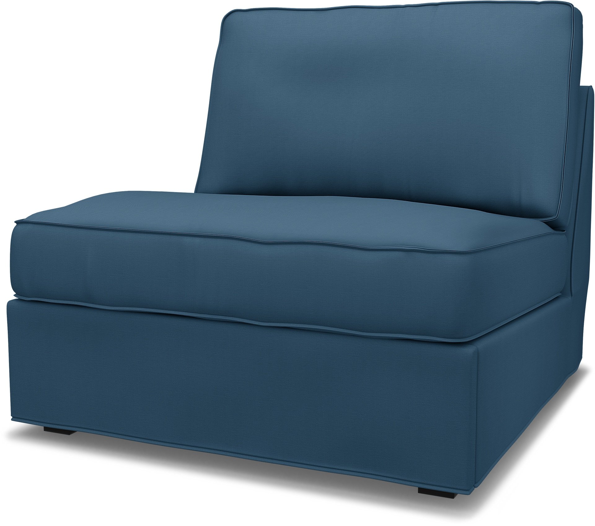 IKEA - Kivik 1 seater sofa bed, Real Teal, Cotton - Bemz