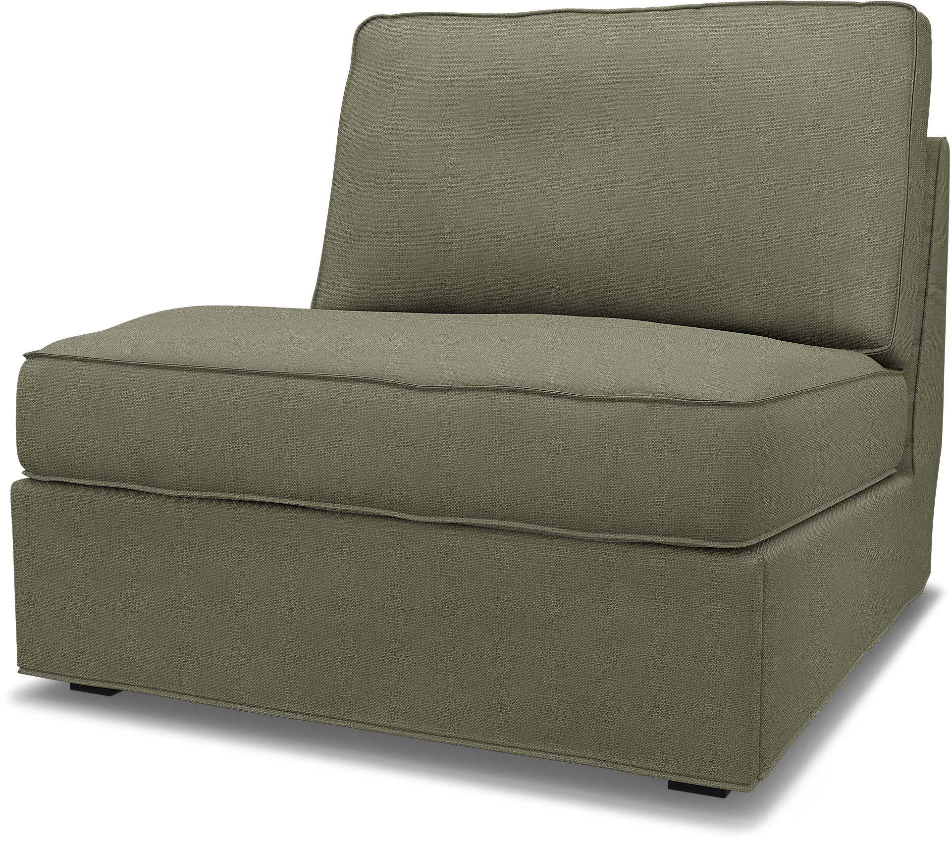 IKEA - Kivik 1 Seater Sofa bed cover, Sage, Linen - Bemz
