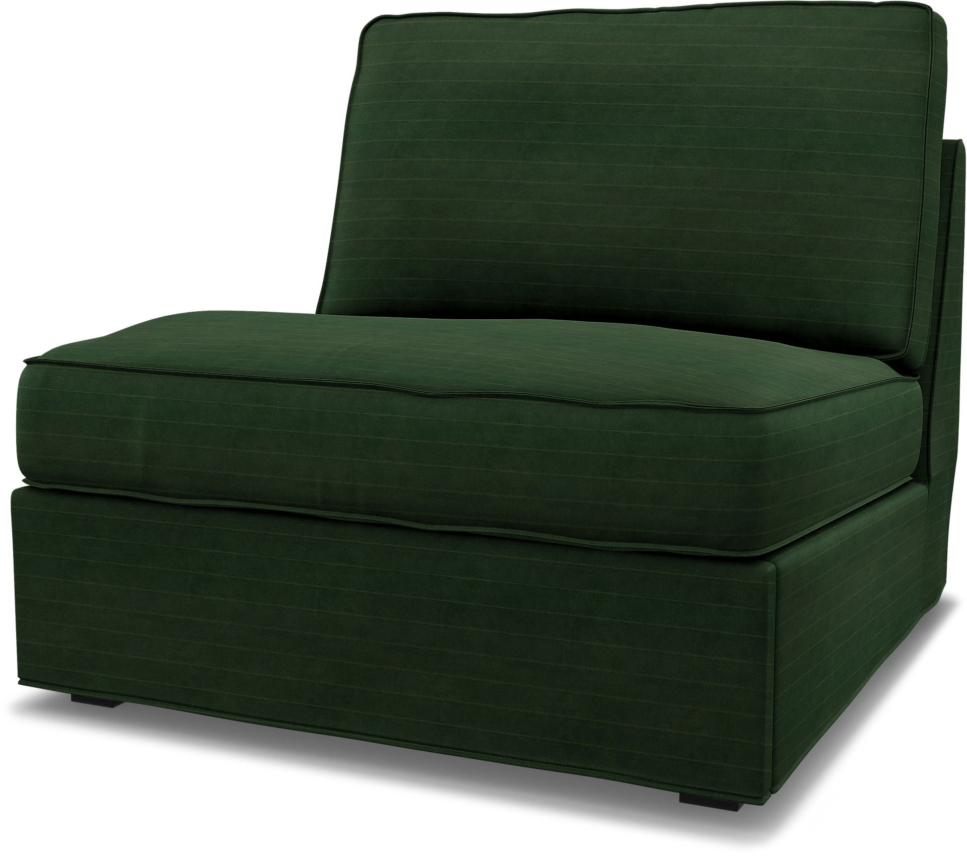 IKEA - Kivik 1 Seater Sofa bed cover, Deep Green, BEMZ NATURE'S PALETTE COLLECTION - Bemz
