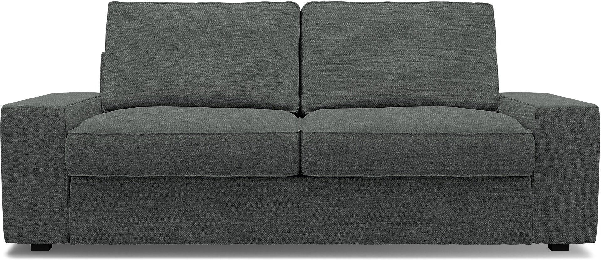 IKEA - Kivik 2 Seater Sofa Cover, Laurel, Boucle & Texture - Bemz