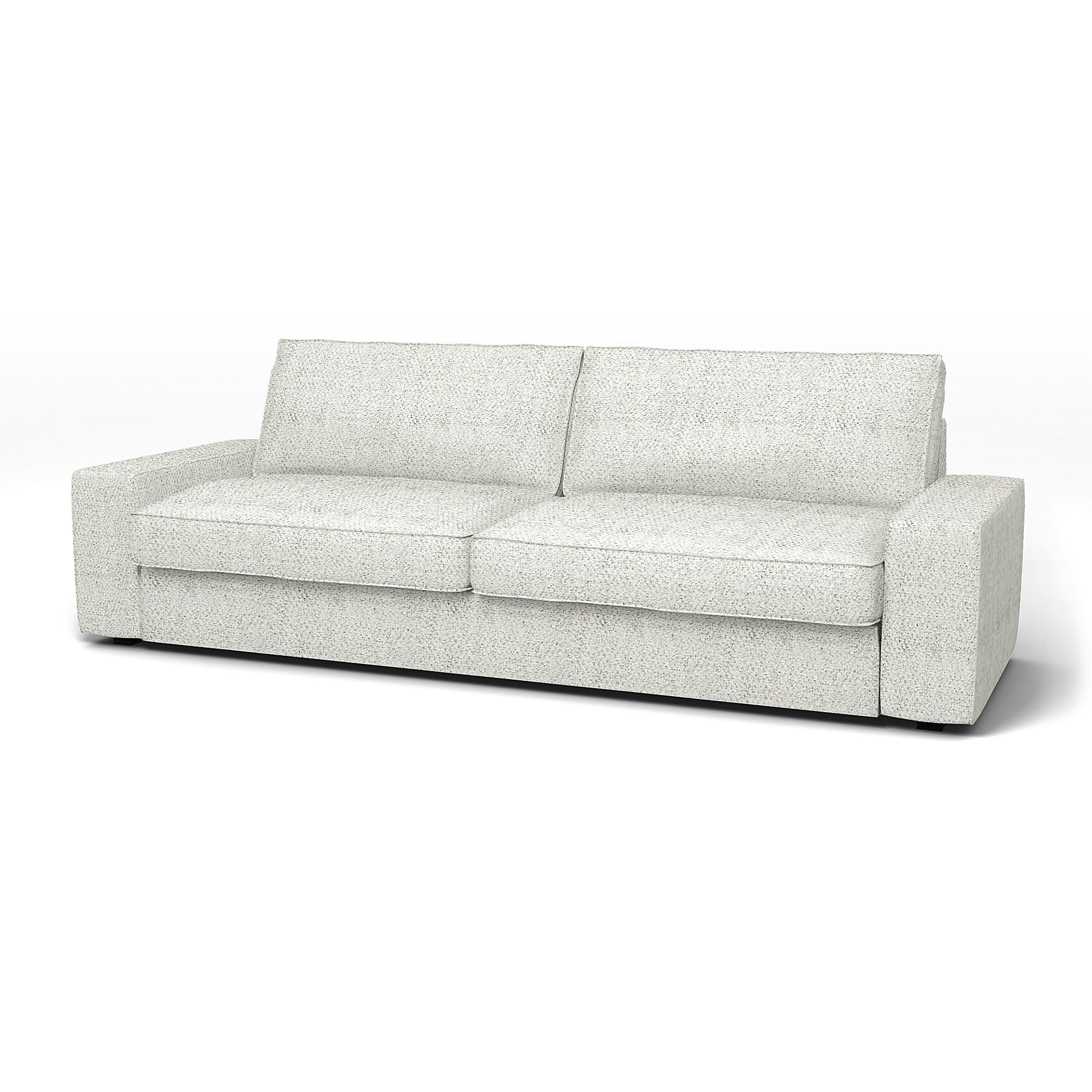 IKEA - Kivik Sofa Bed Cover, Ivory, Boucle & Texture - Bemz