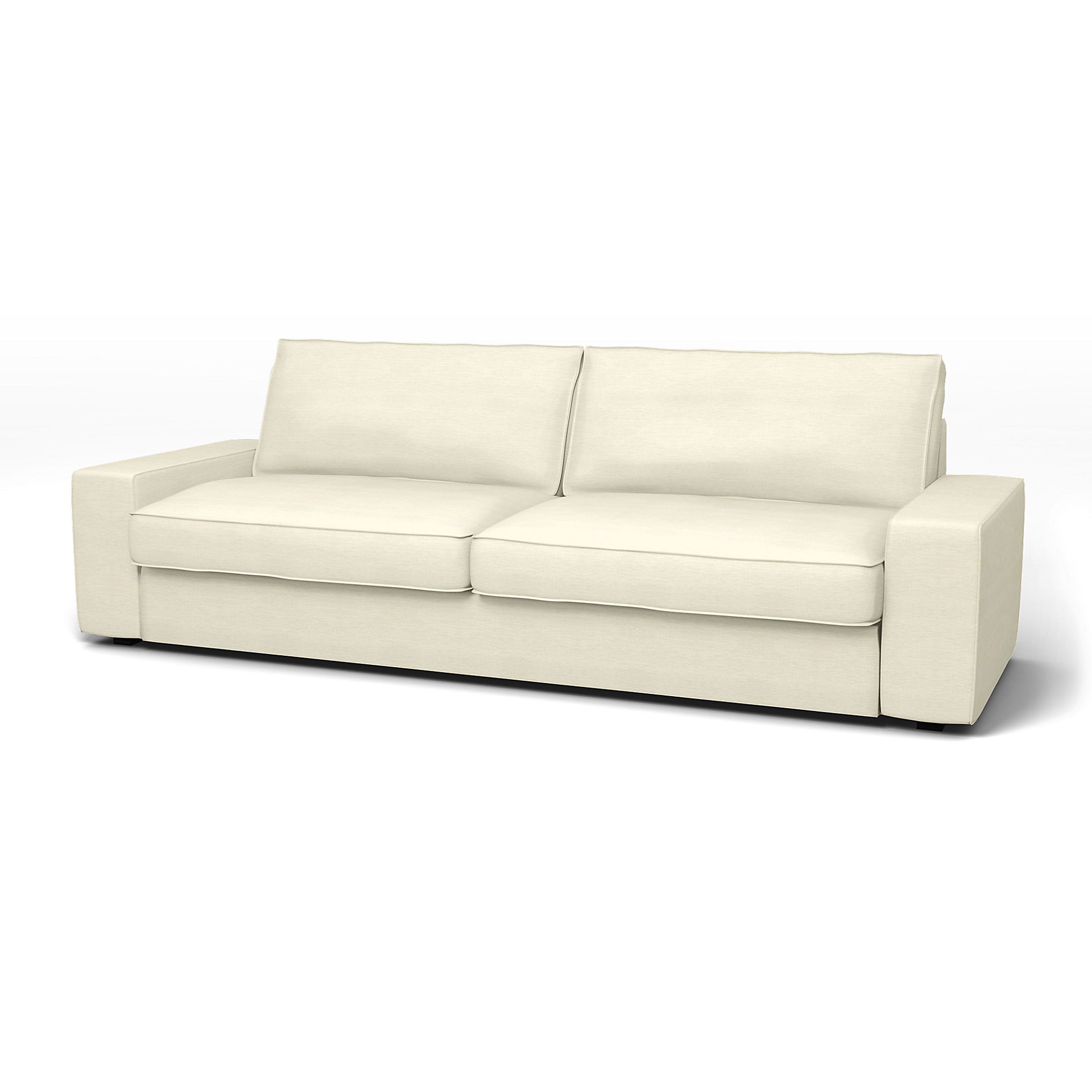 IKEA - Kivik Sofa Bed Cover, Sand Beige, Cotton - Bemz