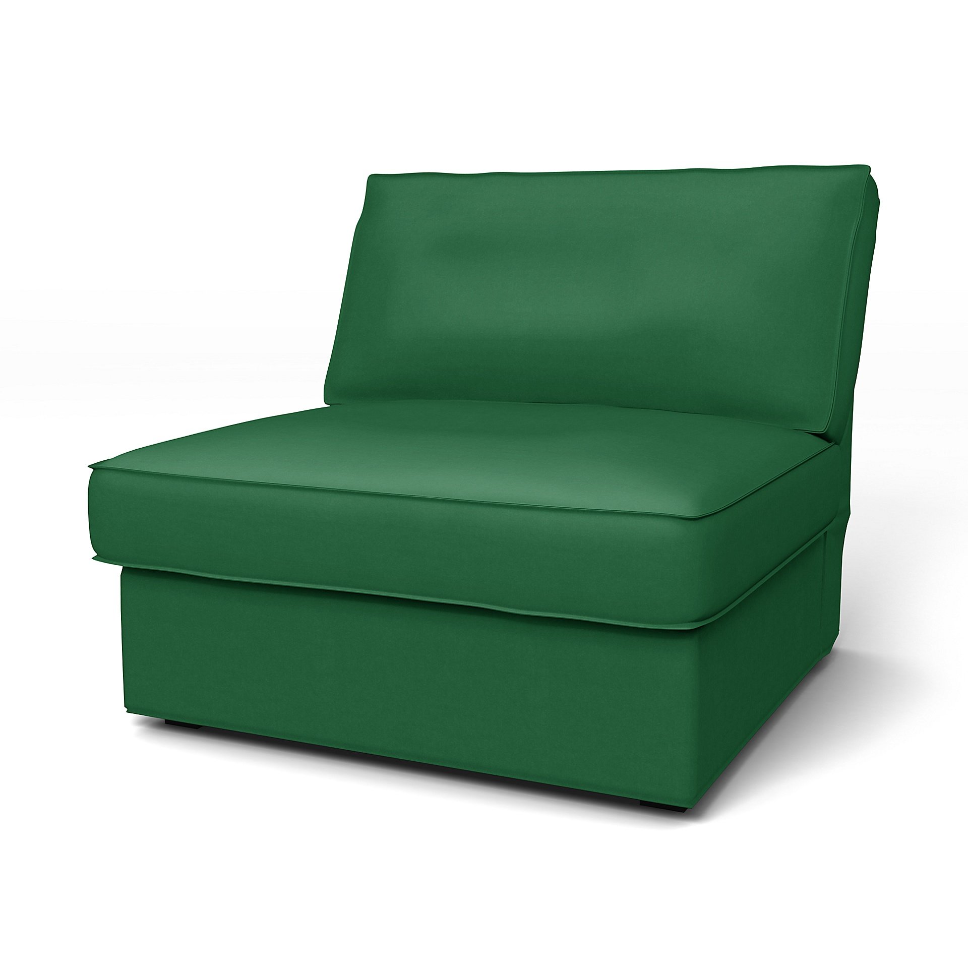 IKEA - Kivik 1 Seater Chair Cover, Abundant Green, Velvet - Bemz