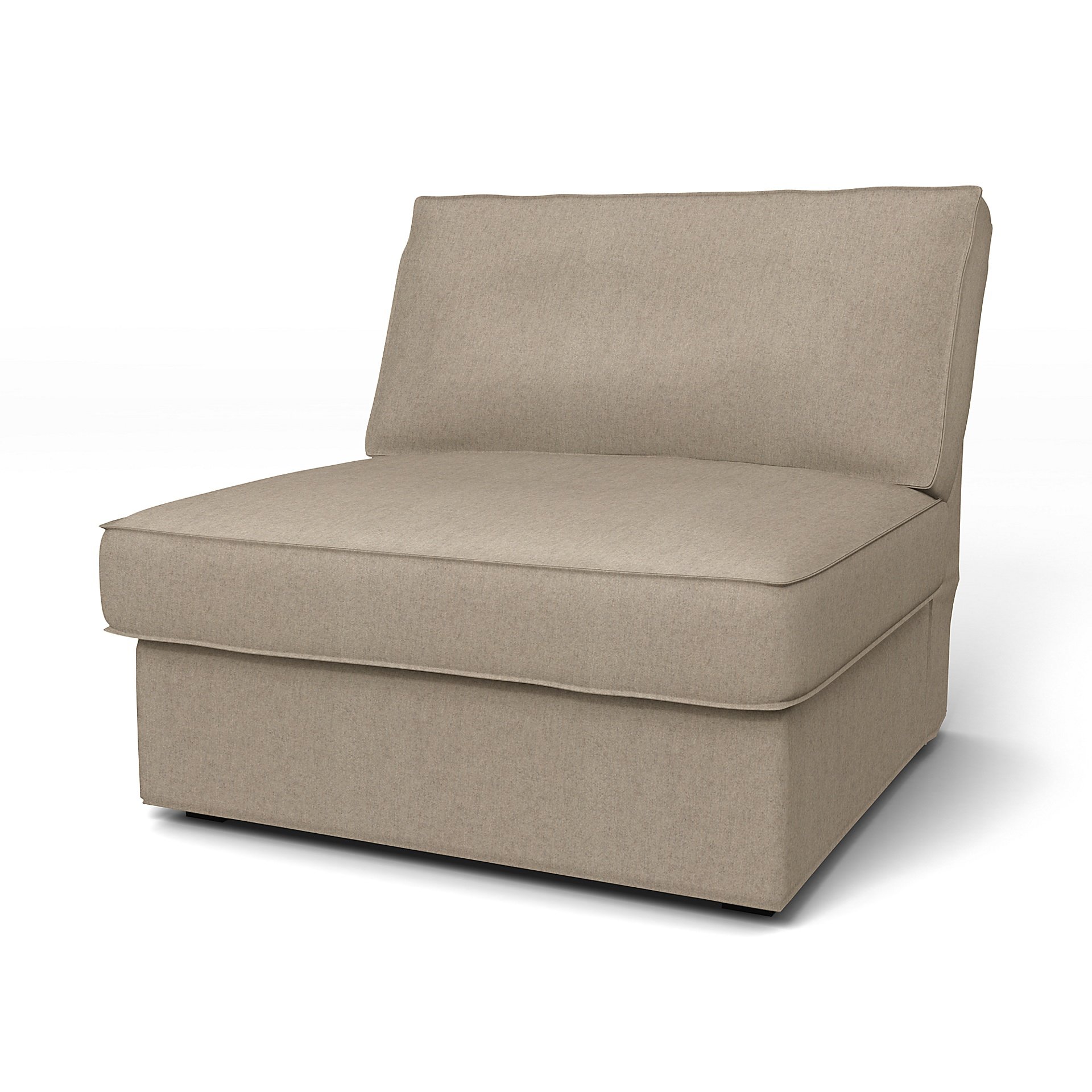 IKEA - Kivik 1 Seater Chair Cover, Birch, Wool - Bemz