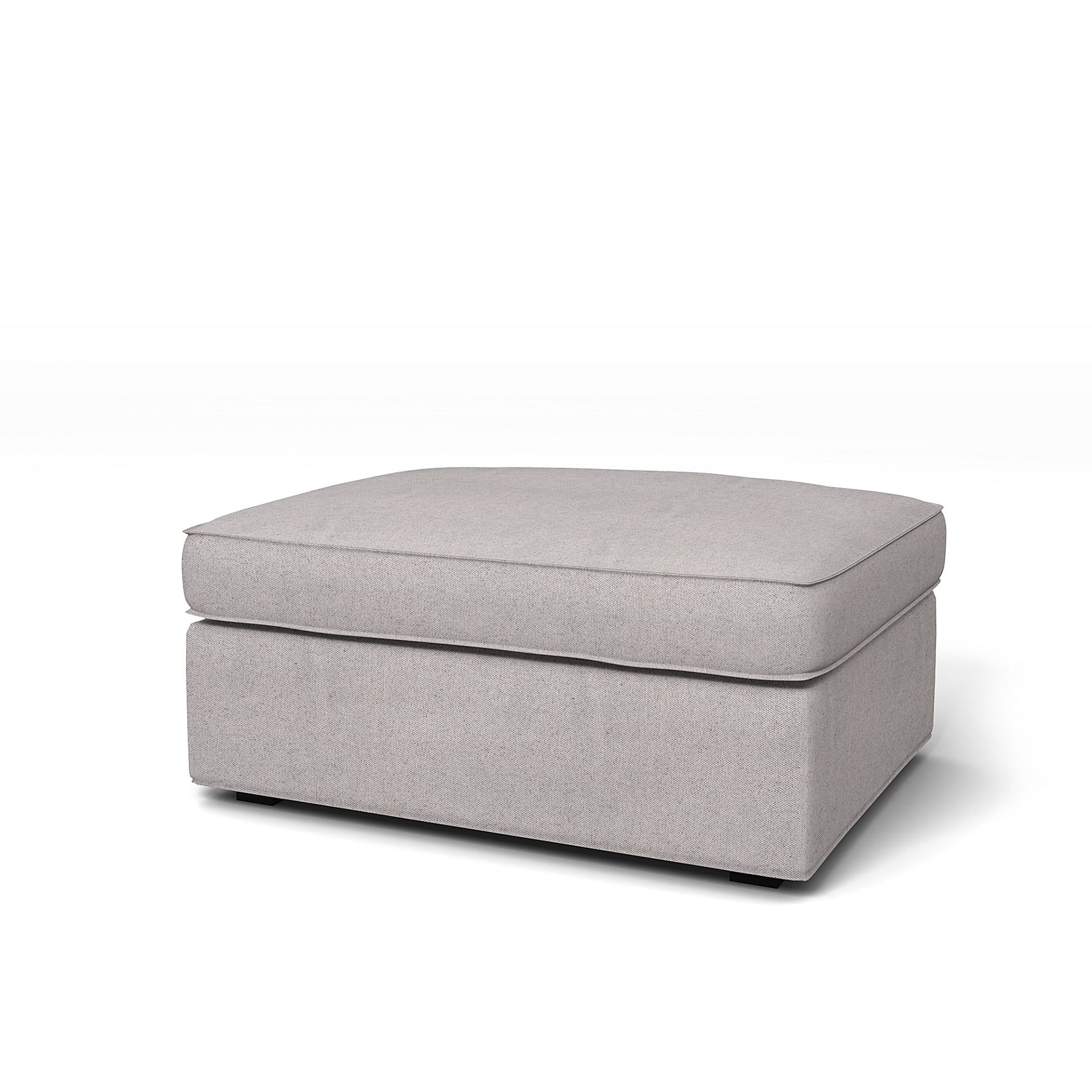 IKEA - Kivik Footstool Cover, Natural, Cotton - Bemz