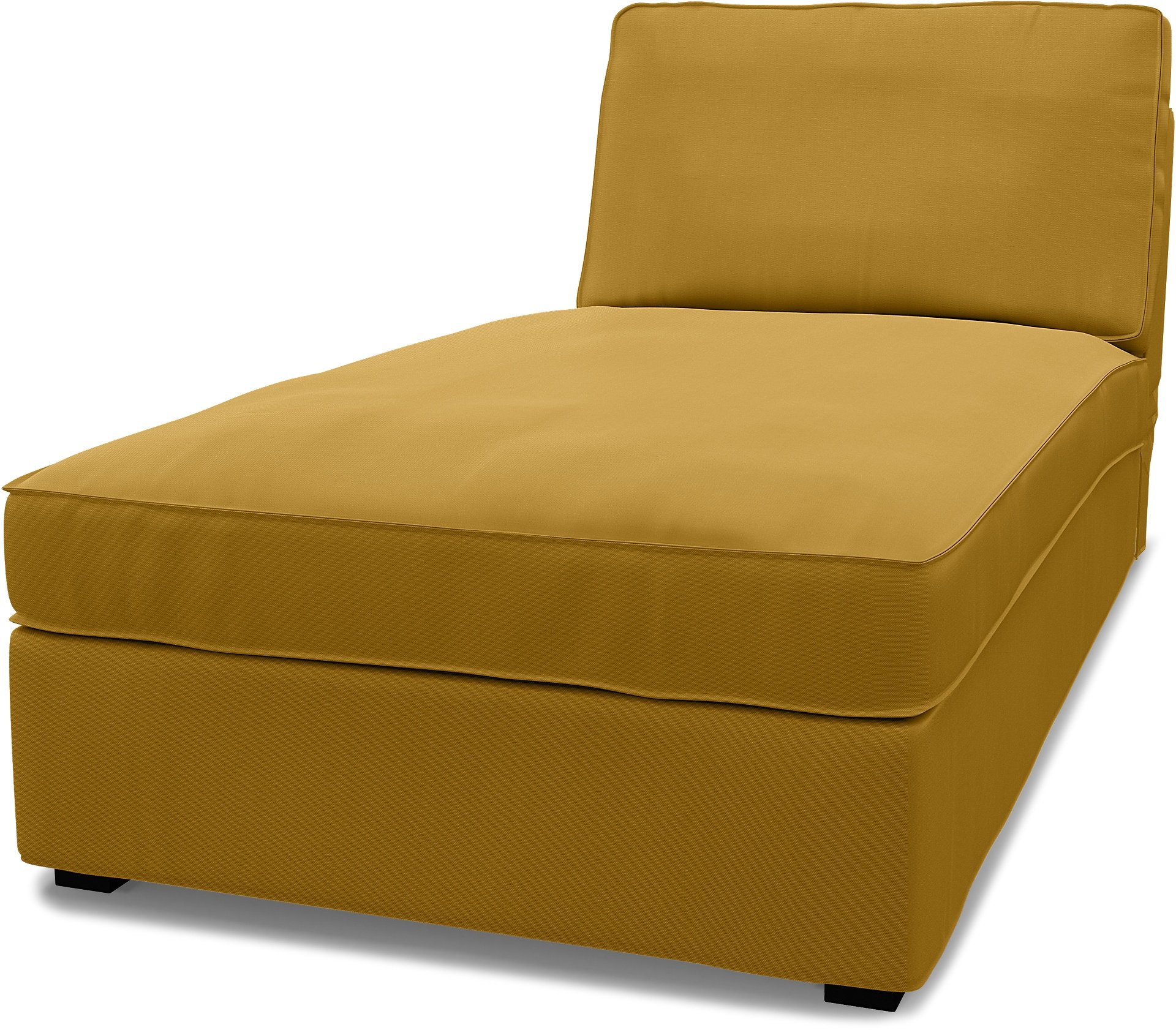 IKEA - Kivik Chaise Longue Cover, Honey Mustard, Cotton - Bemz