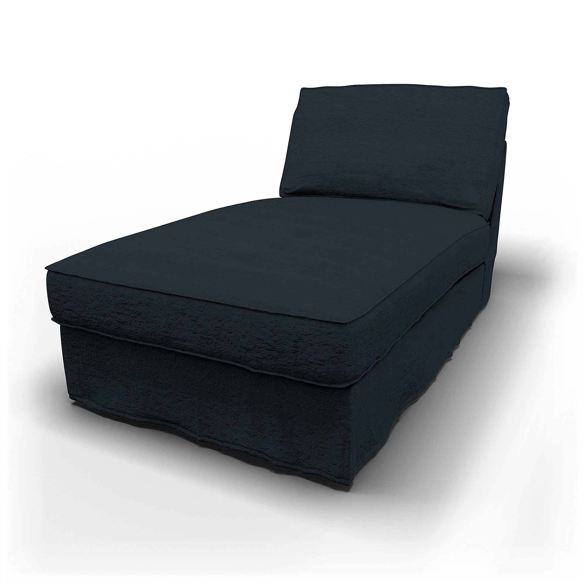 IKEA - Överdrag till Kivik schäslong, Orion Blue, Manchester - Bemz