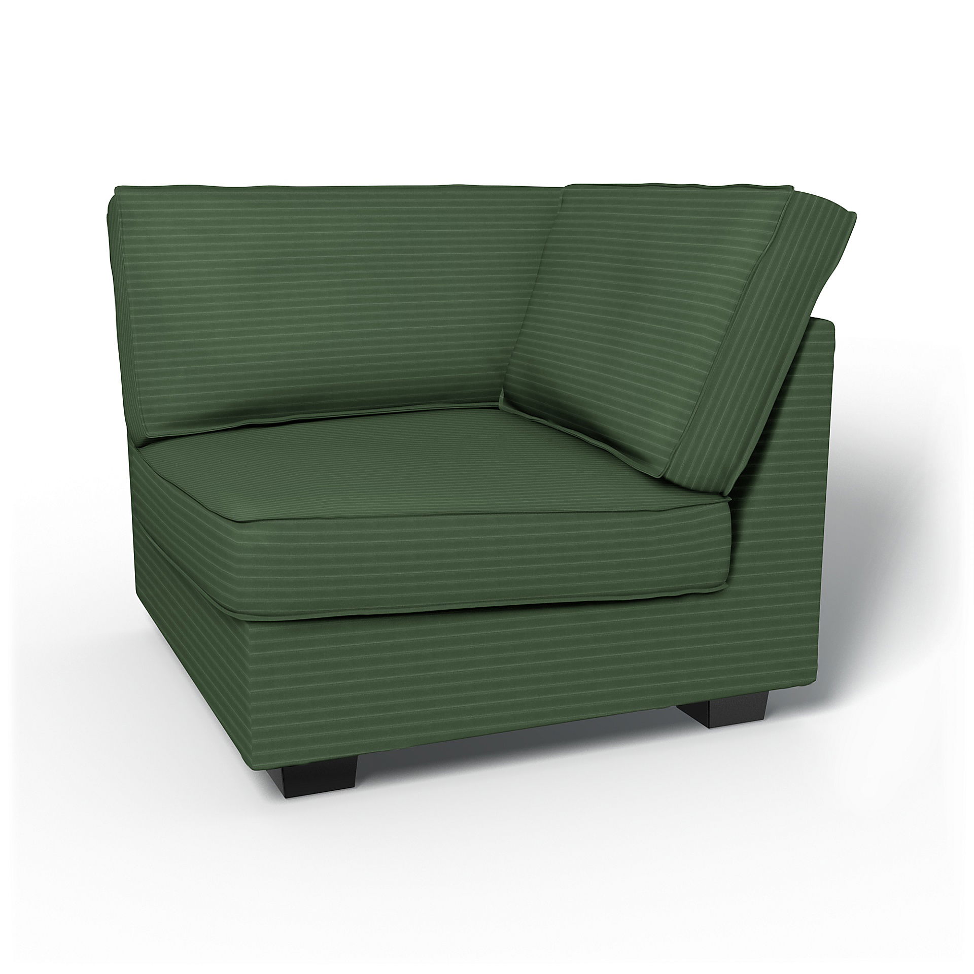 IKEA - Kivik Corner Module Add-on Unit Cover, Palm Green, Corduroy - Bemz