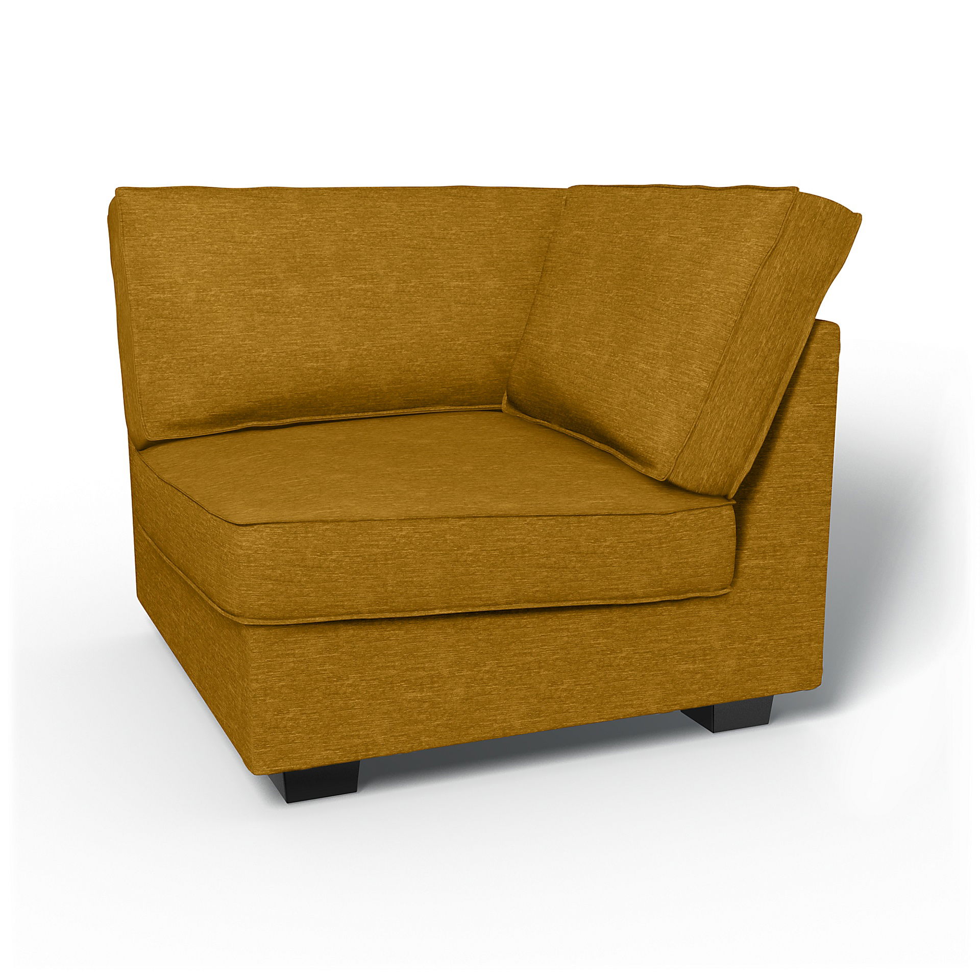IKEA - Kivik Corner Module Add-on Unit Cover, Tumeric, Velvet - Bemz