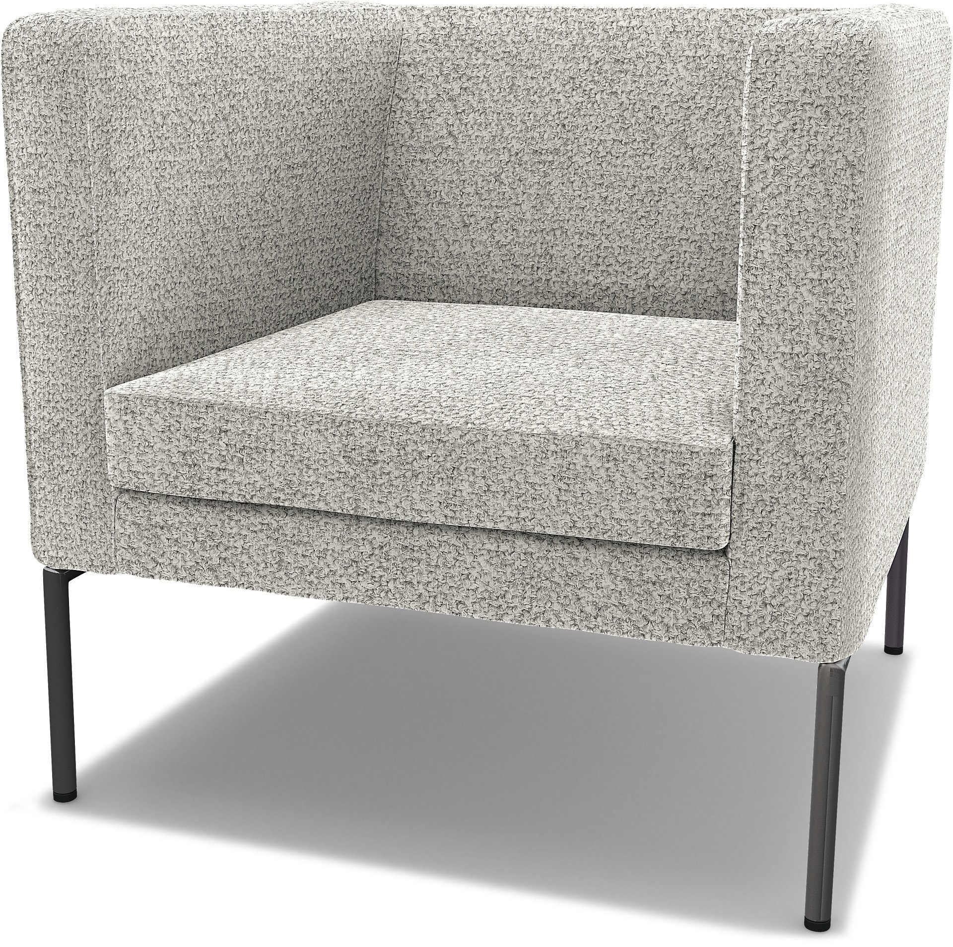 IKEA - Klappsta Armchair Cover, Driftwood, Boucle & Texture - Bemz