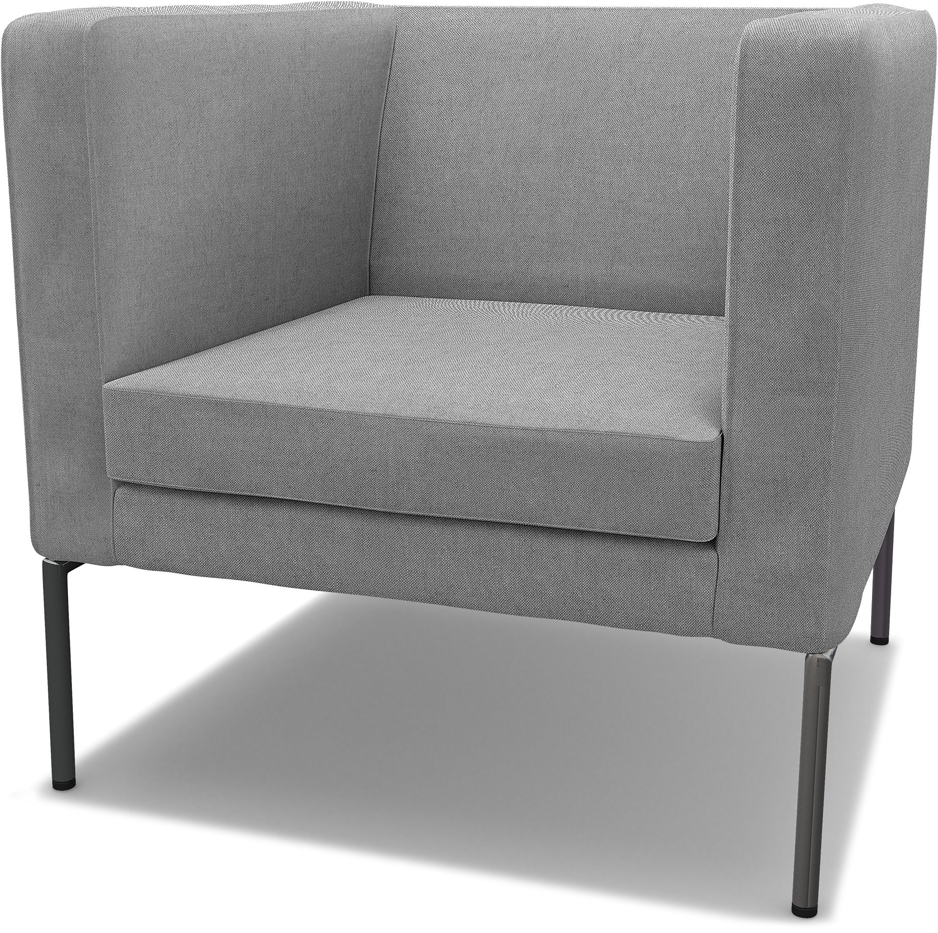IKEA - Klappsta Armchair Cover, Graphite, Linen - Bemz