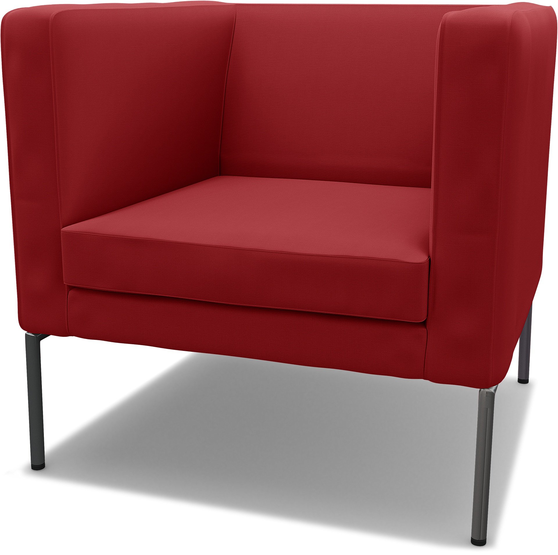 IKEA - Klappsta Armchair Cover, Scarlet Red, Cotton - Bemz