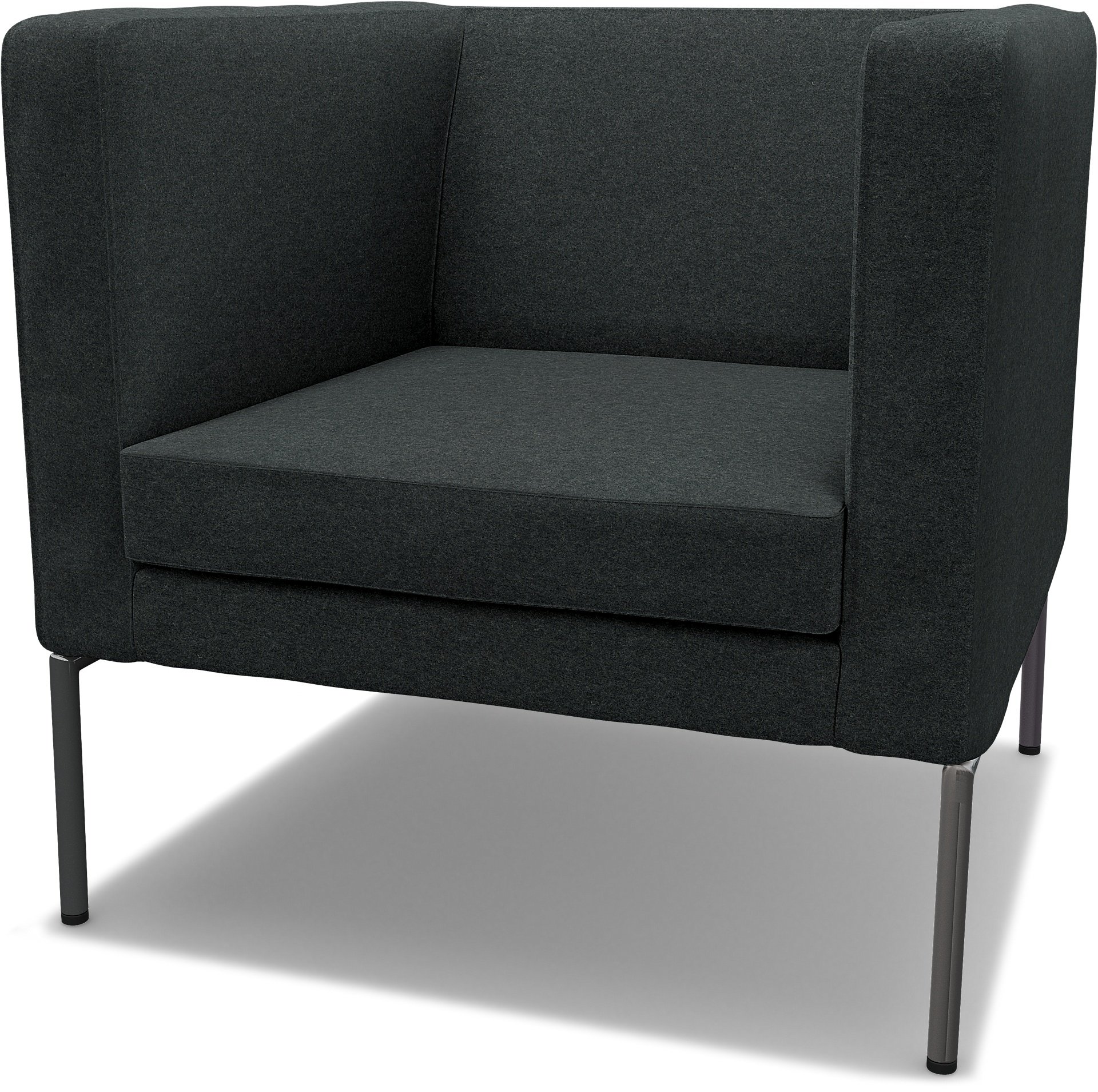 IKEA - Klappsta Armchair Cover, Stone, Wool - Bemz