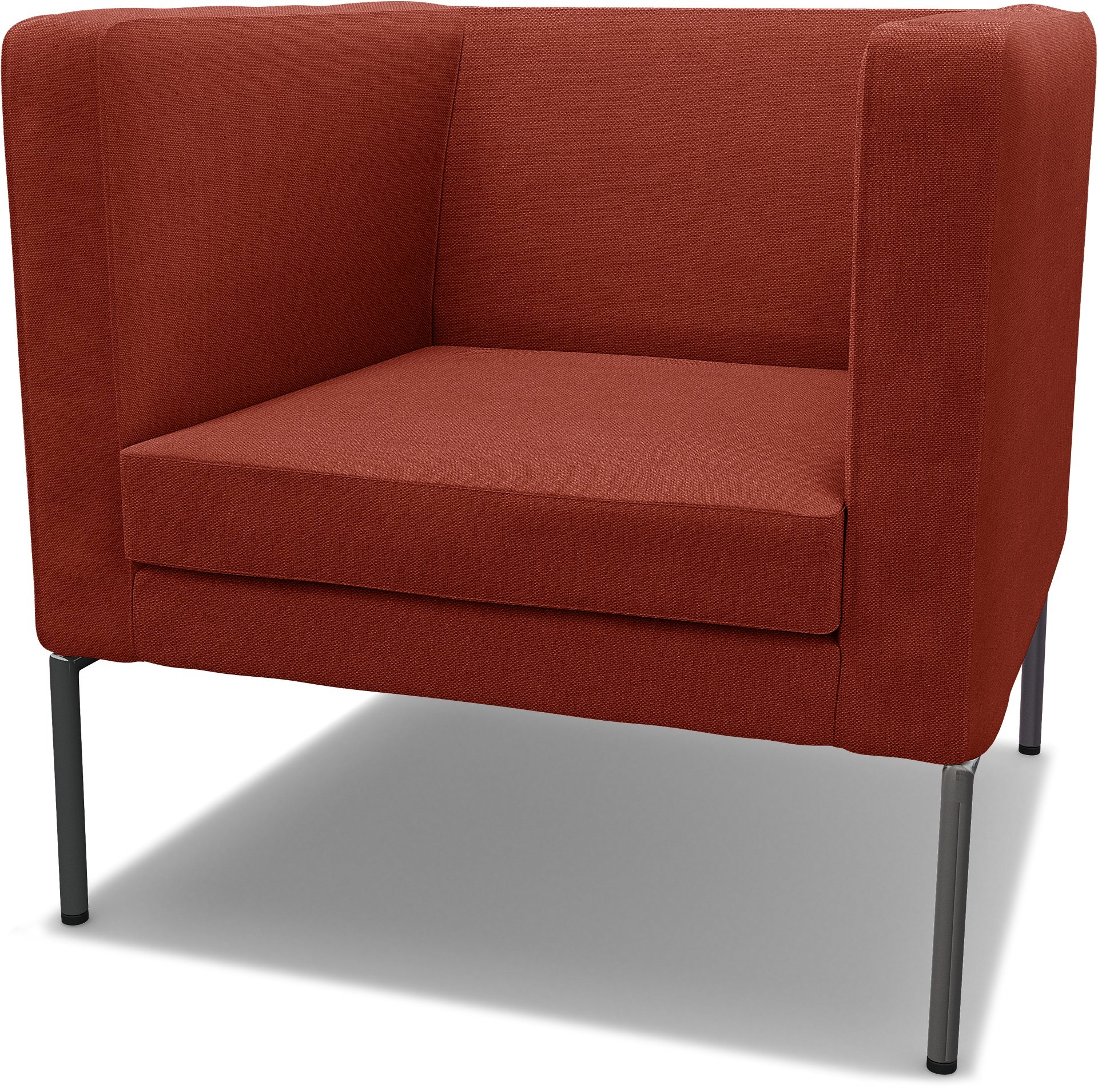 IKEA - Klappsta Armchair Cover, Cayenne, Linen - Bemz