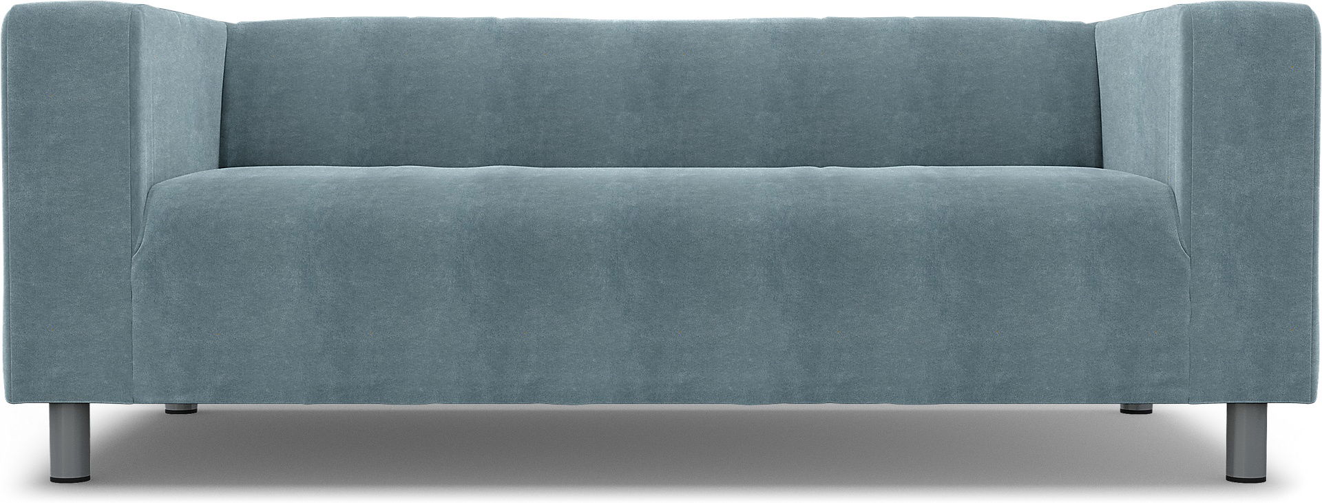 IKEA - Klippan 2 Seater Sofa Cover, Air Blue, BEMZ NATURE'S PALETTE COLLECTION - Bemz