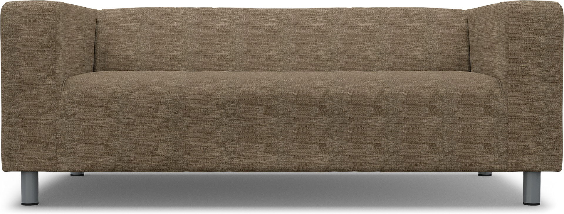IKEA - Klippan 2 Seater Sofa Cover, Camel, Bouclé & Texture - Bemz