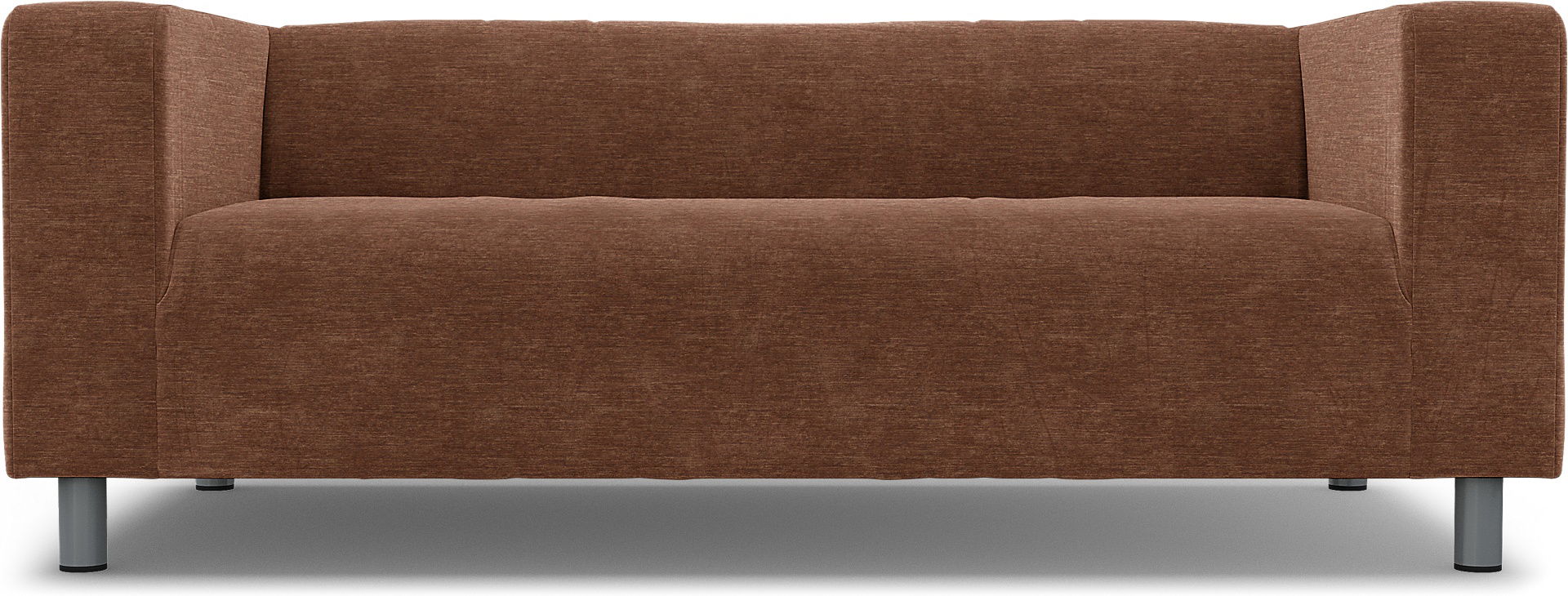 IKEA - Klippan 2 Seater Sofa Cover, Vintage Rose, Velvet - Bemz