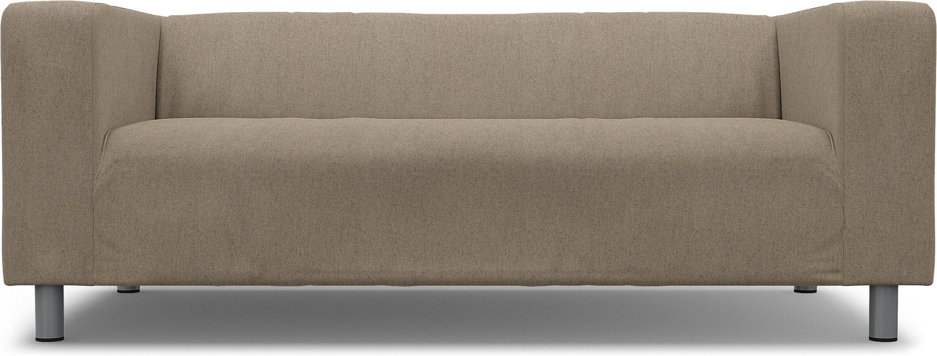 IKEA - Klippan 2 Seater Sofa Cover, Birch, Wool - Bemz