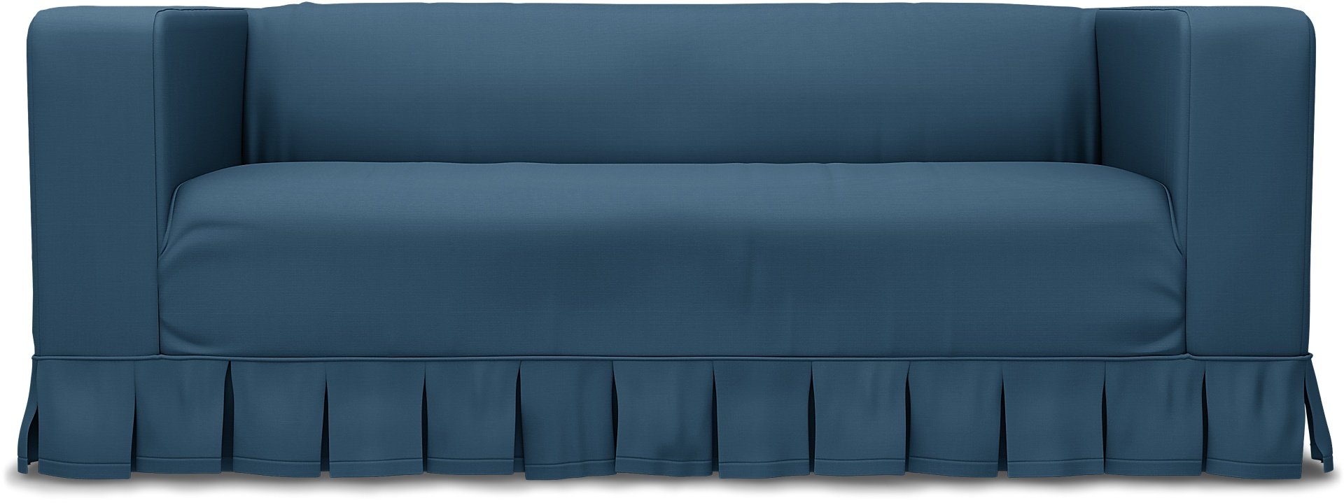 IKEA - Klippan 2 Seater Sofa Cover, Real Teal, Cotton - Bemz