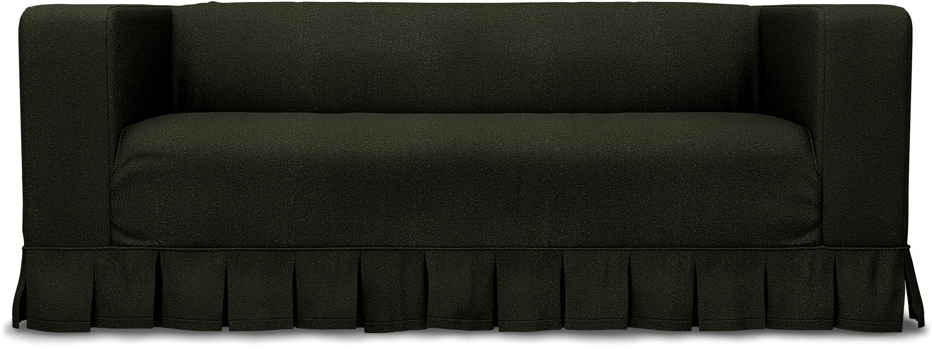 IKEA - Överdrag till Klippan 2-sitssoffa, Dark Moss Green, BEMZ NATURES’ PALETTE COLLECTION - Bemz