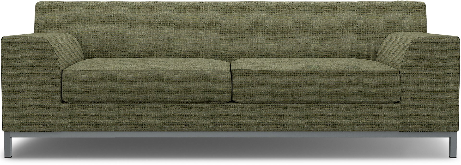 IKEA - Kramfors 3 Seater Sofa Cover, Meadow Green, Boucle & Texture - Bemz