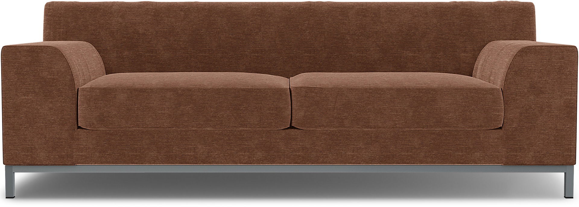 IKEA - Kramfors 3 Seater Sofa Cover, Vintage Rose, Velvet - Bemz