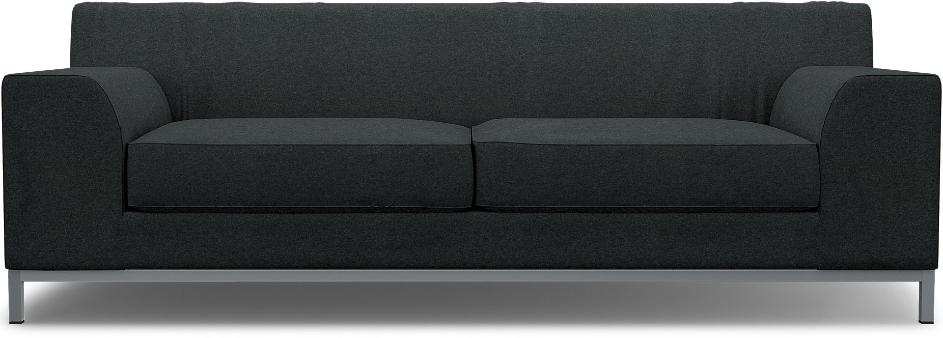 IKEA - Kramfors 3 Seater Sofa Cover, Stone, Wool - Bemz